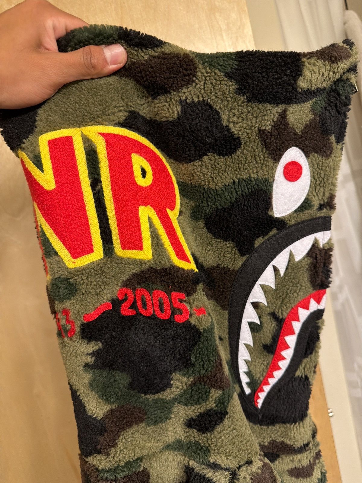 Bape Bape Camo Fleece Zip Up Size US L / EU 52-54 / 3 - 4 Thumbnail