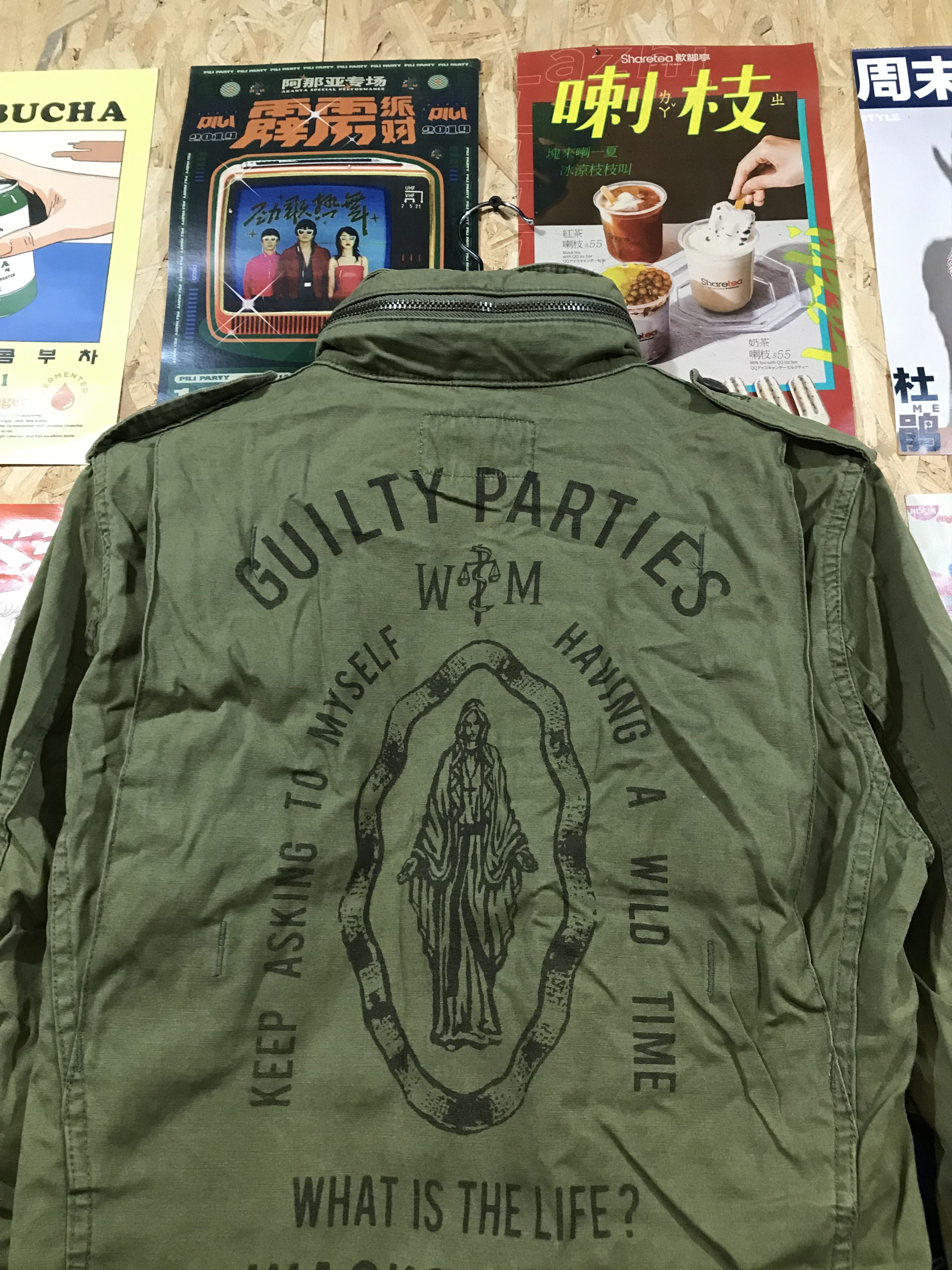 Wacko Maria Wacko Maria The Guilty Parties Army Style Jacket Size US S / EU 44-46 / 1 - 7 Thumbnail