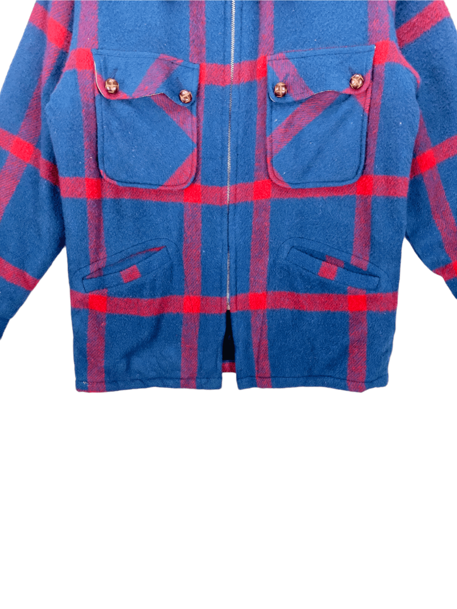 Japanese Brand Steals🔥Vintage Flannel Jacket Wool by Piaji Size US M / EU 48-50 / 2 - 8 Thumbnail
