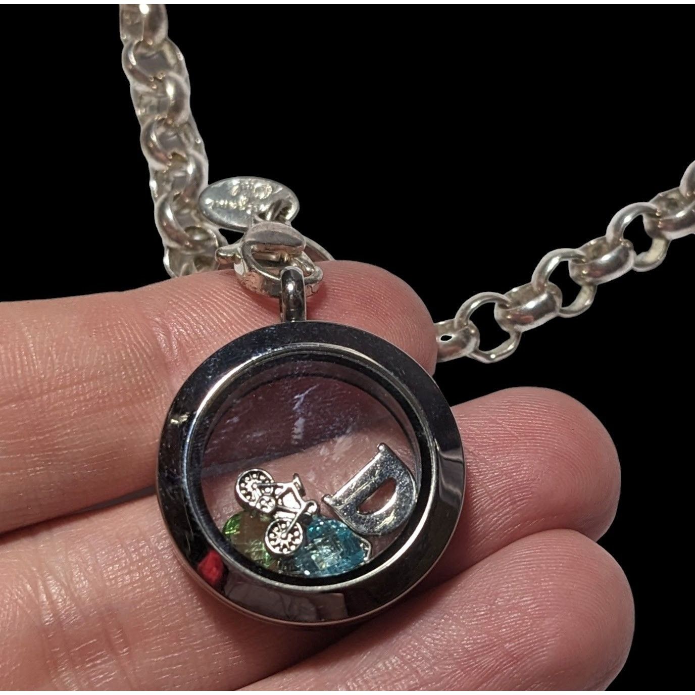 Other Origami Owl Silver Floating Locket Necklace Size ONE SIZE - 2 Thumbnail