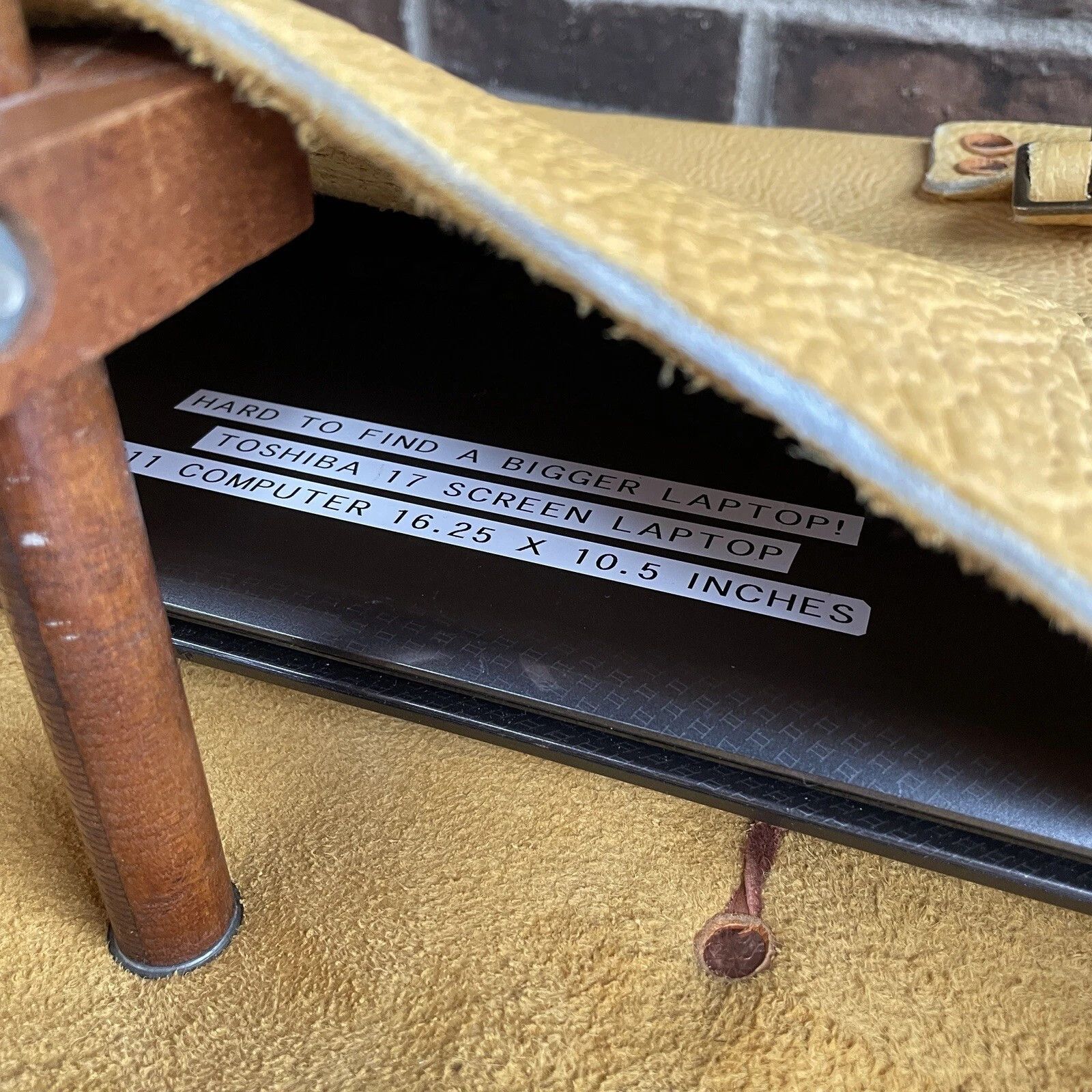 Handmade REEDERANG VINTAGE MOOSE LEATHER MACBOOK BRIEFCASE BAG R$3498 Size ONE SIZE - 15 Thumbnail