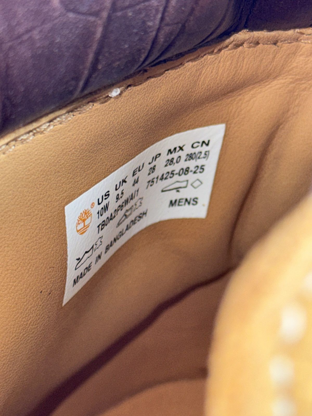 Timberland x AVIREX USA WHEAT WATERPROOF BOOTS Size US 10 / EU 43 - 13 Thumbnail