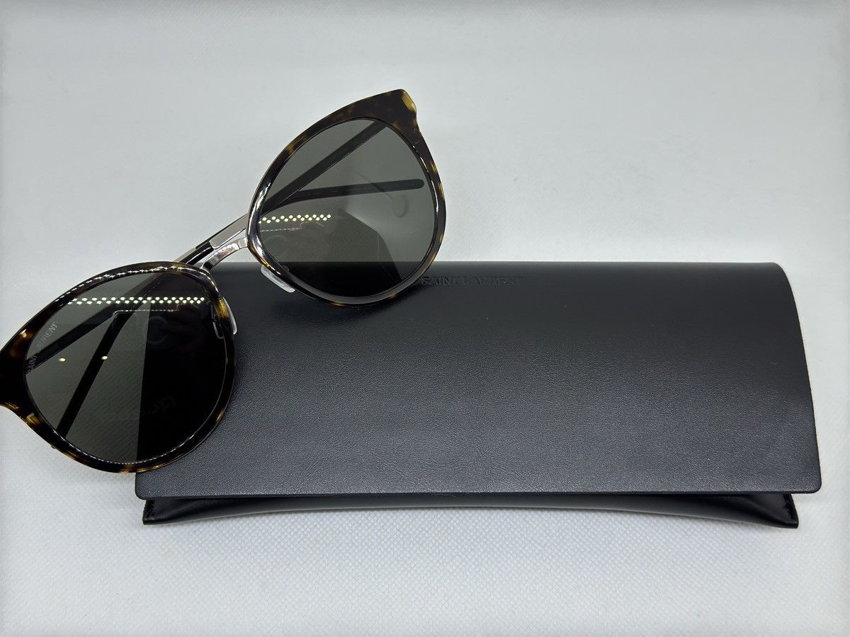 Vintage × Yves Saint Laurent SAINT LAURENT SL 446/F SLIM-002 55 Size ONE SIZE - 3 Thumbnail