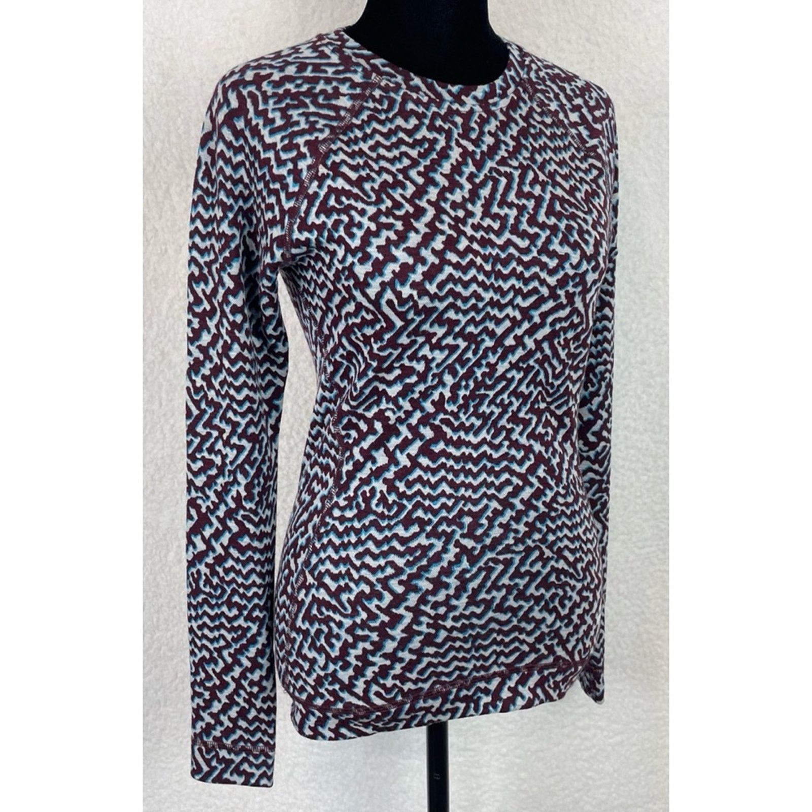 Smartwool SMARTWOOL • Thermal Merino 250 Long Sleeve Crew Base Layer Size XS / US 0-2 / IT 36-38 - 10 Thumbnail