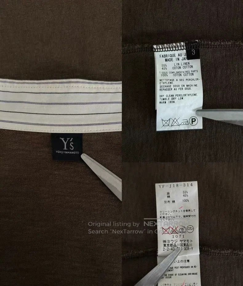 Yohji Yamamoto Yohji Yamamoto 14AW Silence Japanese Collar Shirt Cardigan Size US L / EU 52-54 / 3 - 4 Thumbnail