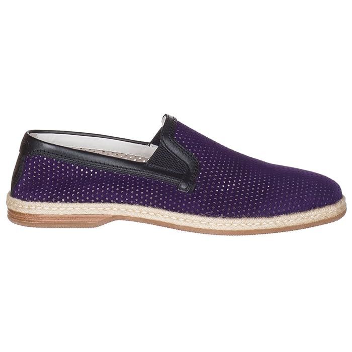 Dolce & Gabbana o1y0125 Suede Espadrilles in Purple Size US 7 / EU 40 - 1 Thumbnail
