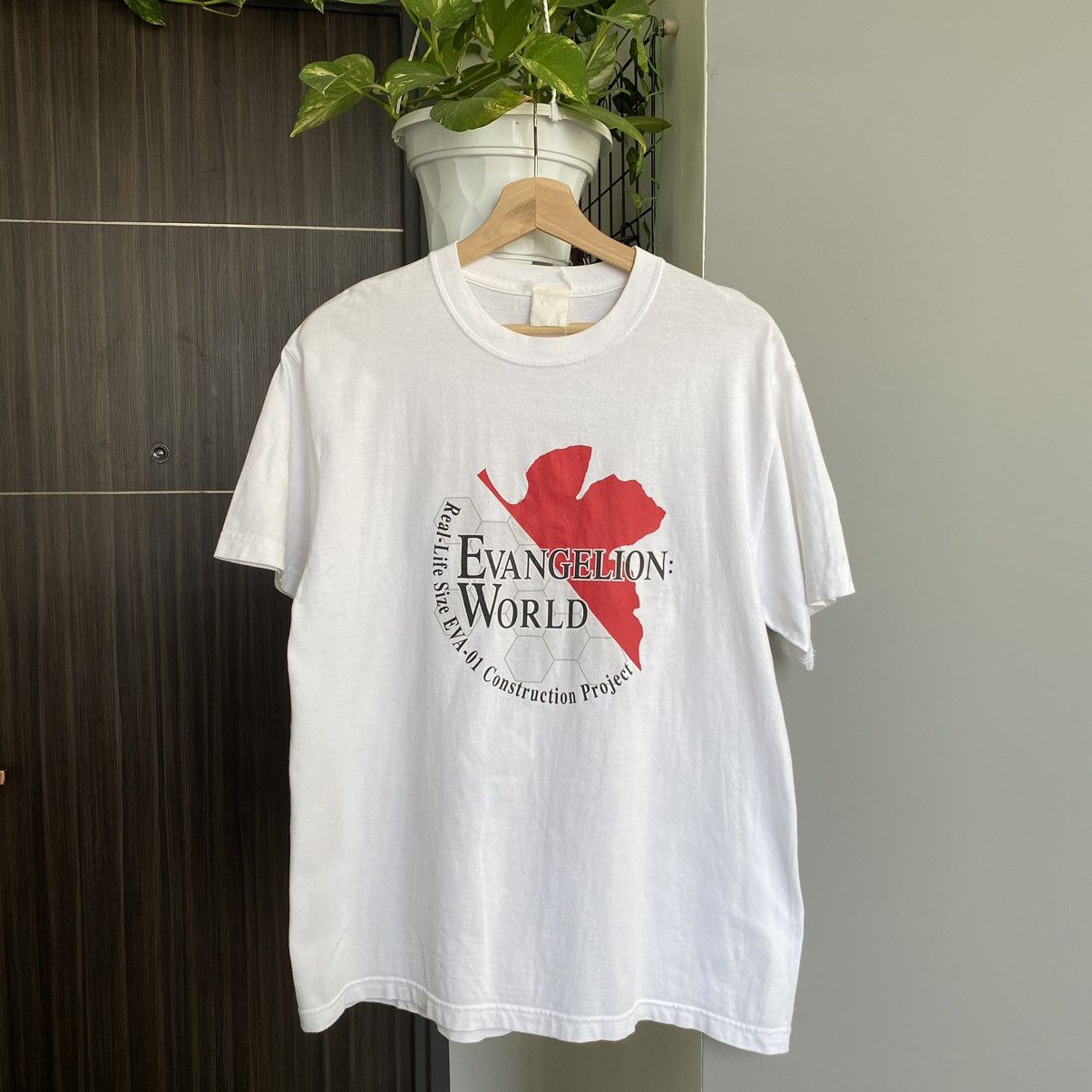 Anime Vintage NERV Evangelion World Neon Genesis Anime Tshirt Size US L / EU 52-54 / 3 - 1 Thumbnail