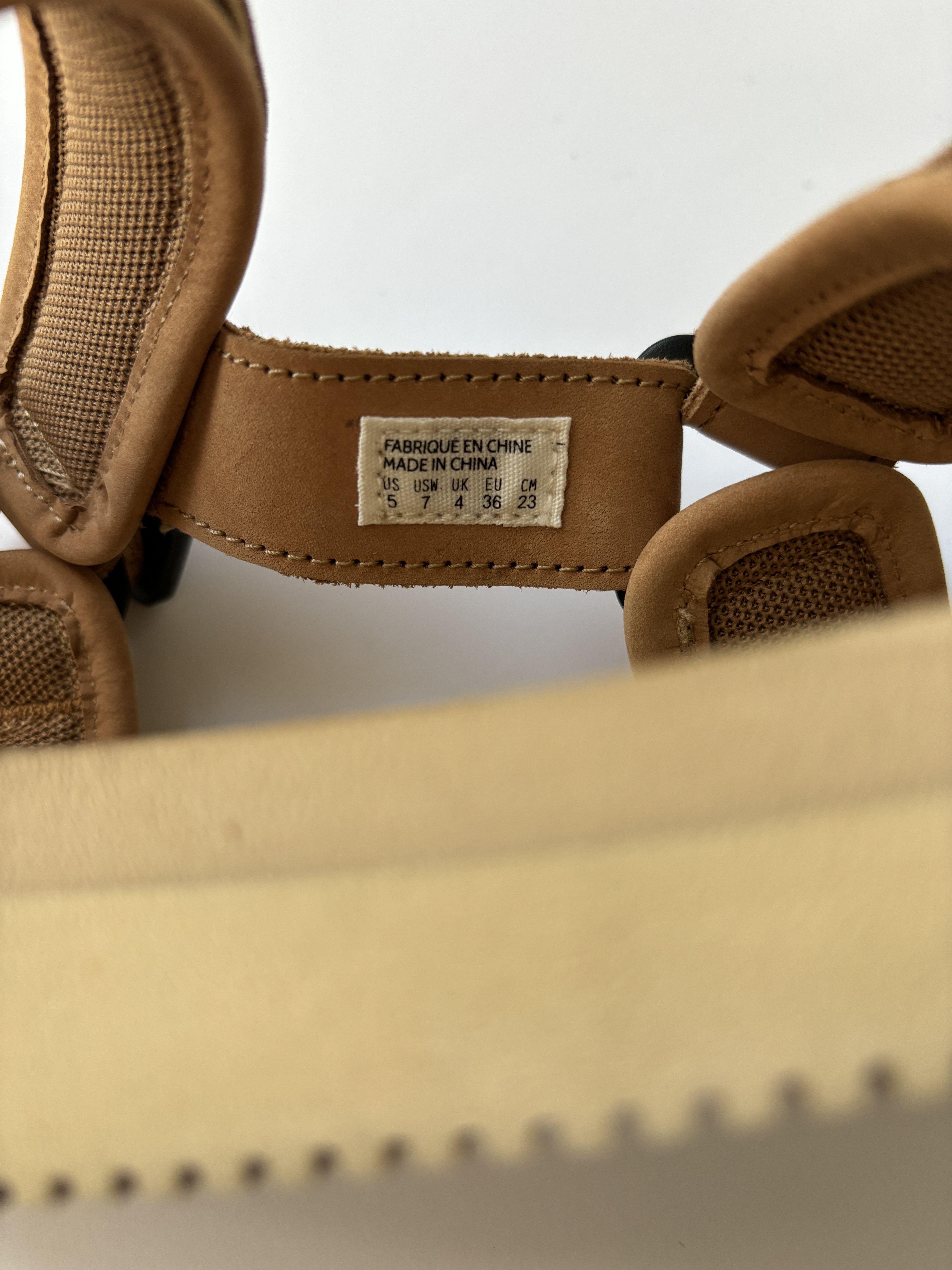 Suicoke ⚡️QUICK SALE⚡️Suicoke Depa Light Brown Suede Sandals Size US 5 / IT 35 - 8 Thumbnail