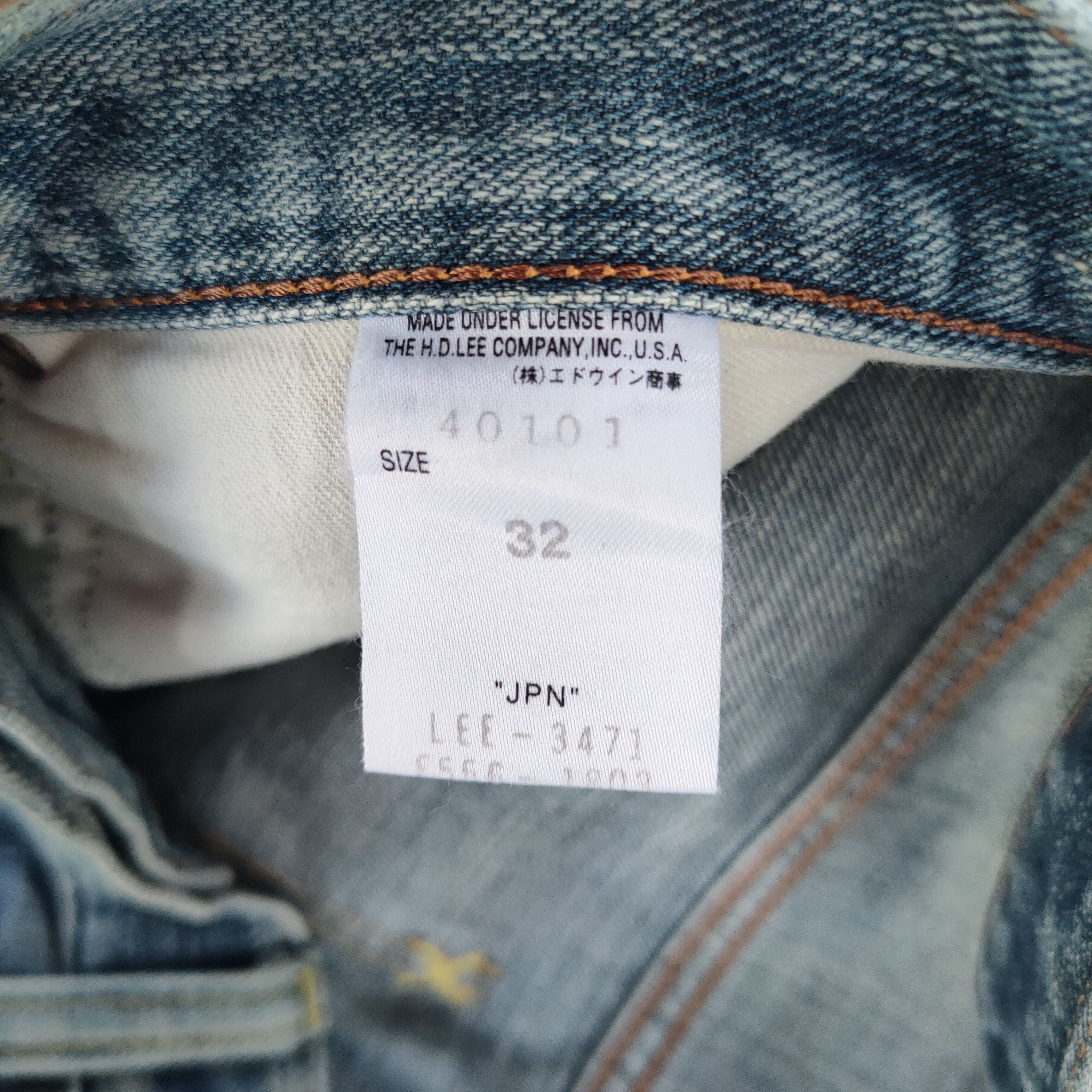 Lee VINTAGE LEE RIDERS FADED RIPPED JEANS DENIM PANTS Size US 34 / EU 50 - 14 Thumbnail