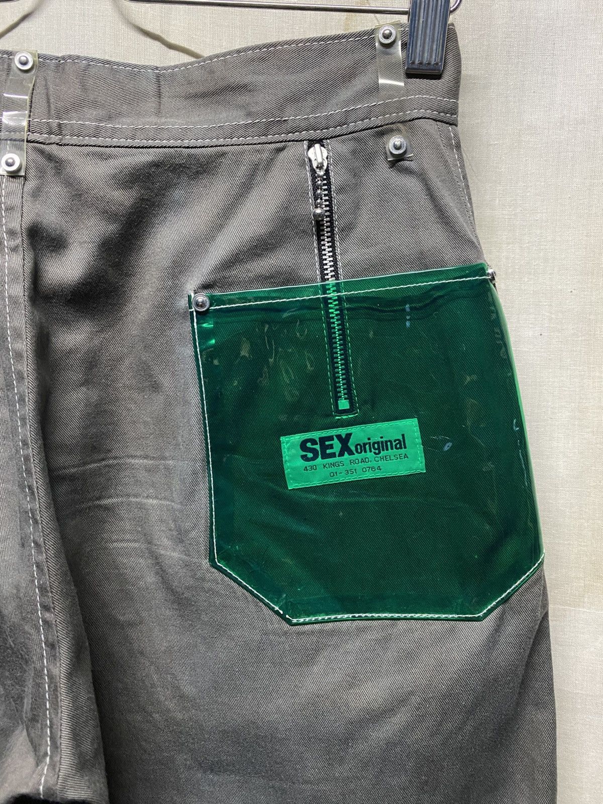 Seditionaries Seditionaries 666 Sex Original Vinyl Pocket Trouser Size US 29 - 5 Thumbnail