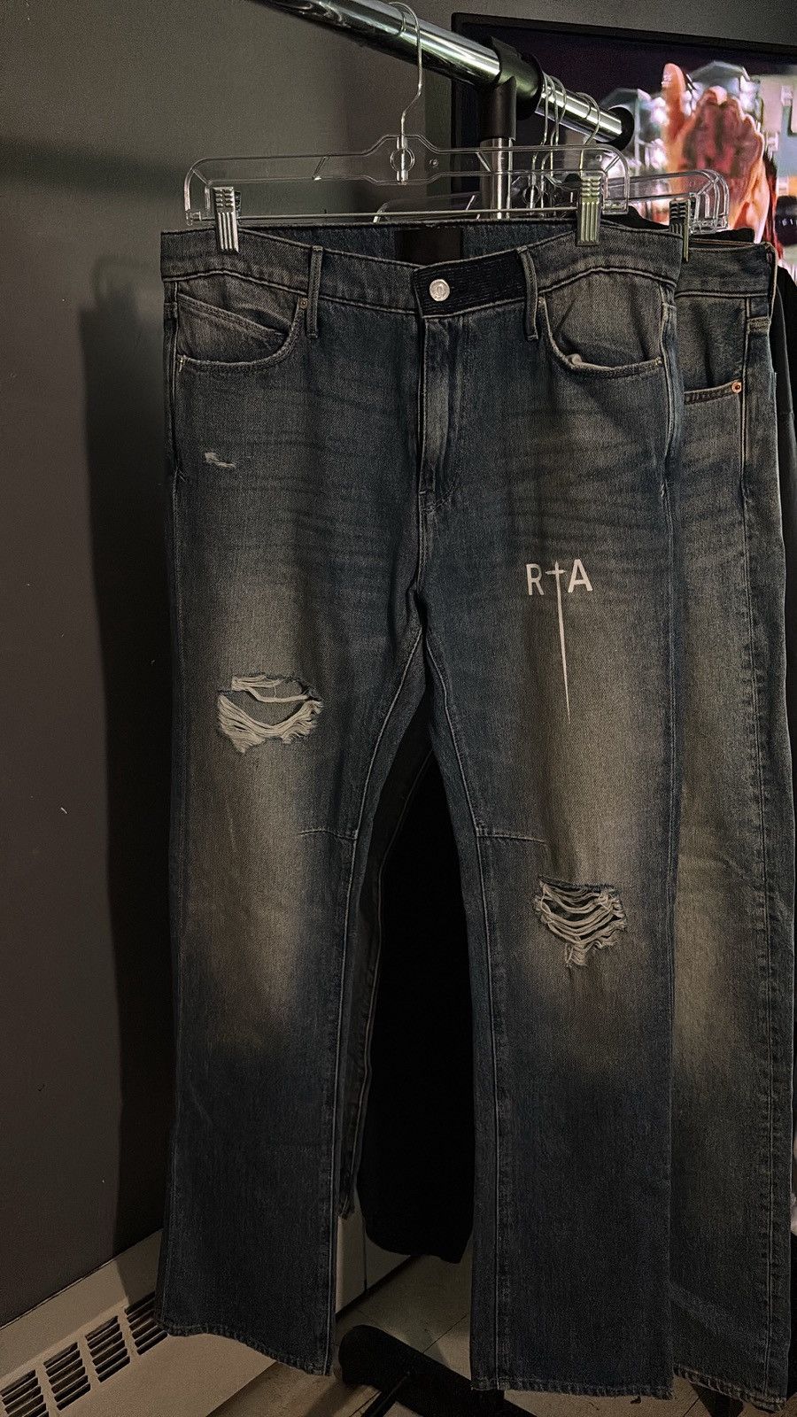 Rta RTA Blue Indigo Jeans Size US 31 - 1 Thumbnail