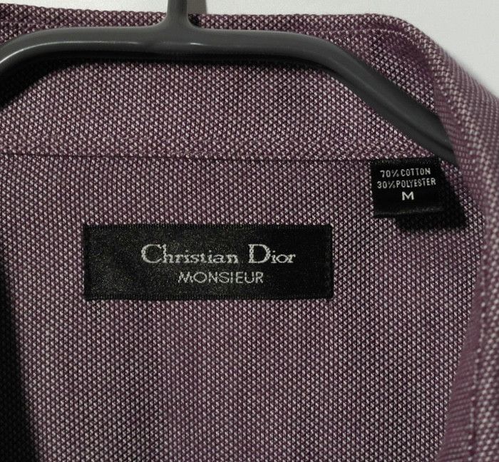 Christian Dior Monsieur Christian Dior Monsieur Mens Shirt Size M Purple Size US M / EU 48-50 / 2 - 5 Thumbnail