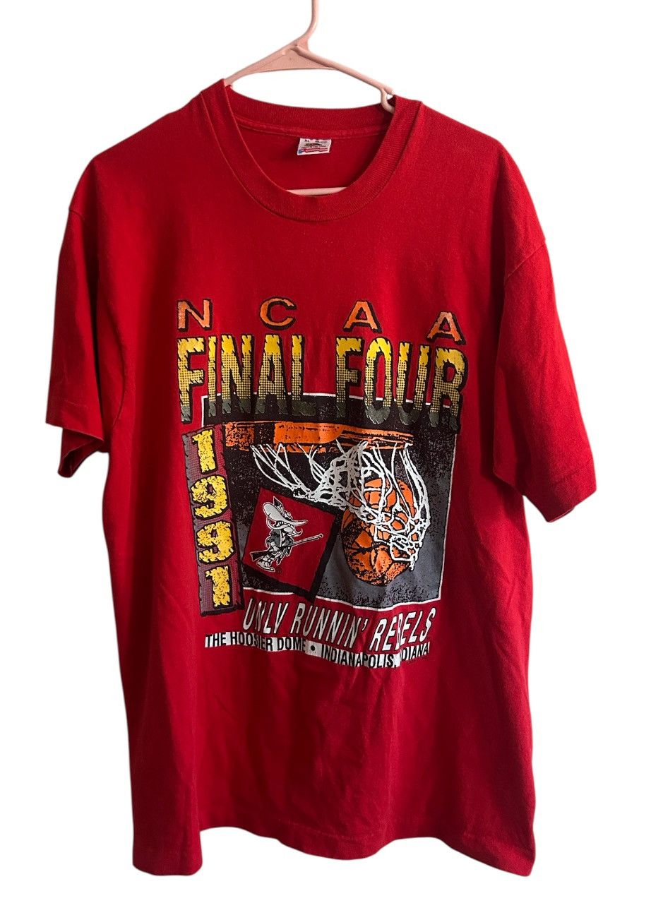 Vintage Vintage UNLV NCAA Final Four 1991 Shirt Size XL Size US XL / EU 56 / 4 - 1 Thumbnail