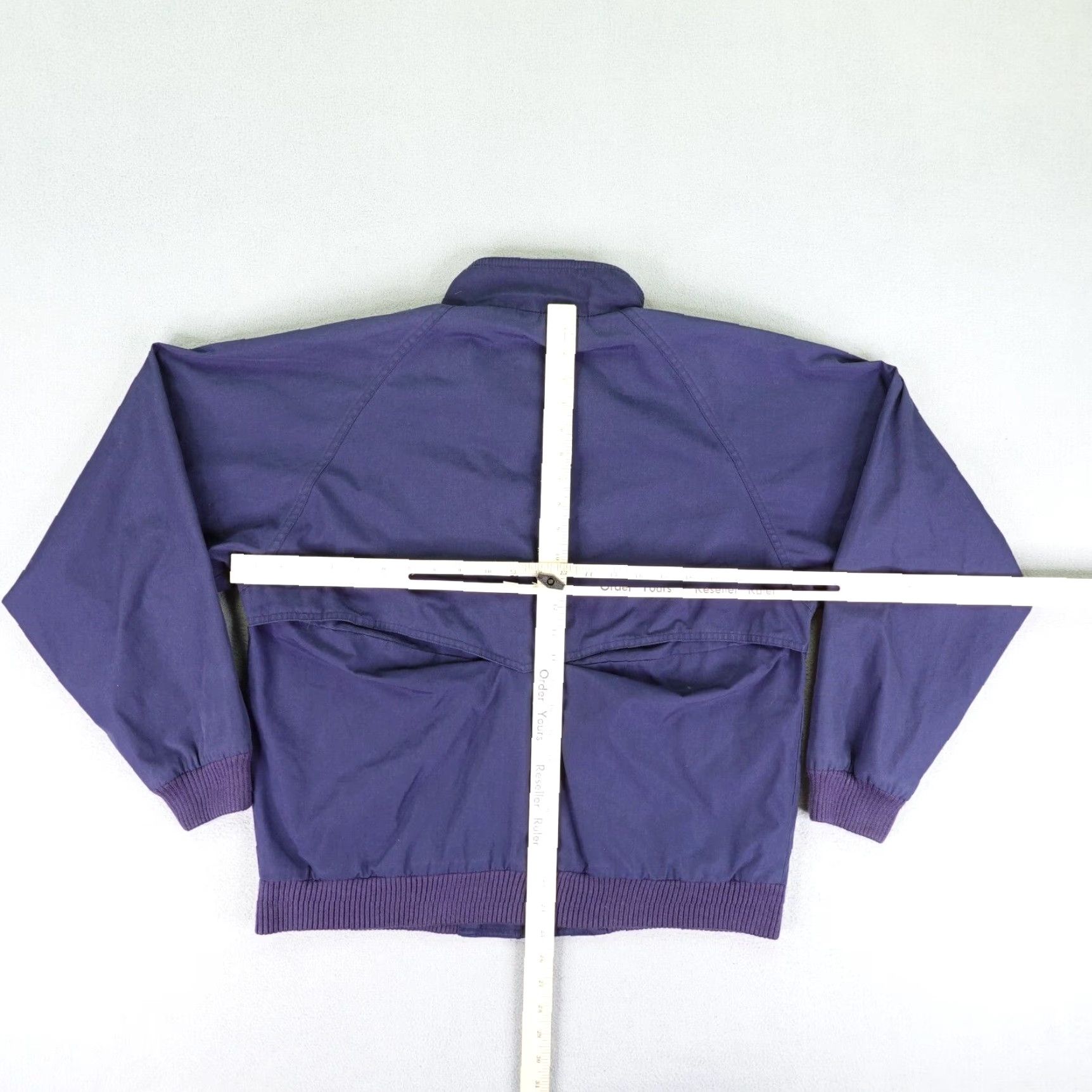 Eddie Bauer VINTAGE Eddie Bauer Jacket Mens M Blue Windbreaker Lined Flannel Mid-Length Coat Y2K Men Size US M / EU 48-50 / 2 - 5 Thumbnail