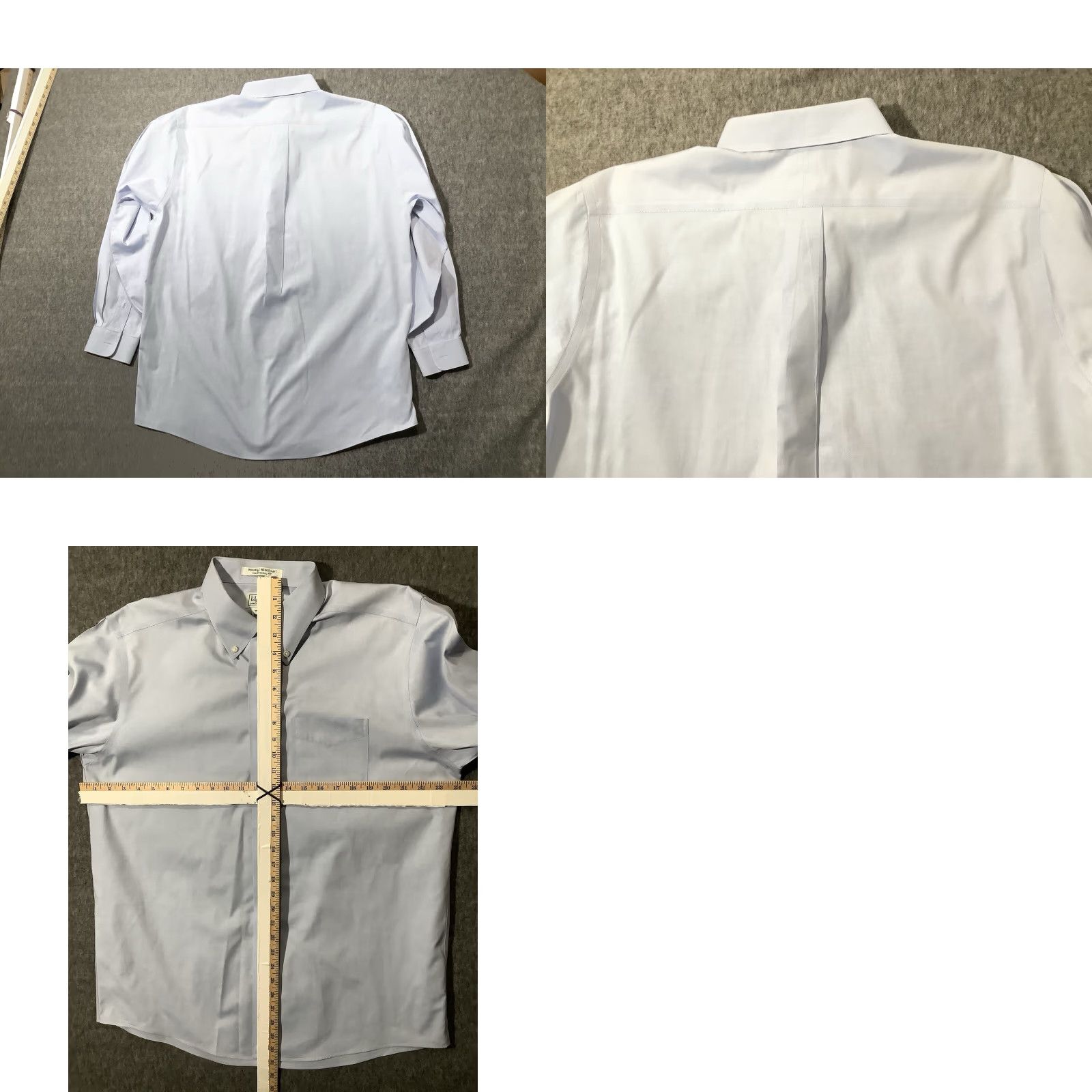 Vintage VINTAGE LL Bean Shirt Mens 16 Blue Wrinkle Resistant Long Sleeve Button Down Collar Classic 16-33 Casual Pockets Lightweight Cotton Button-Up Size US L / EU 52-54 / 3 - 8 Thumbnail