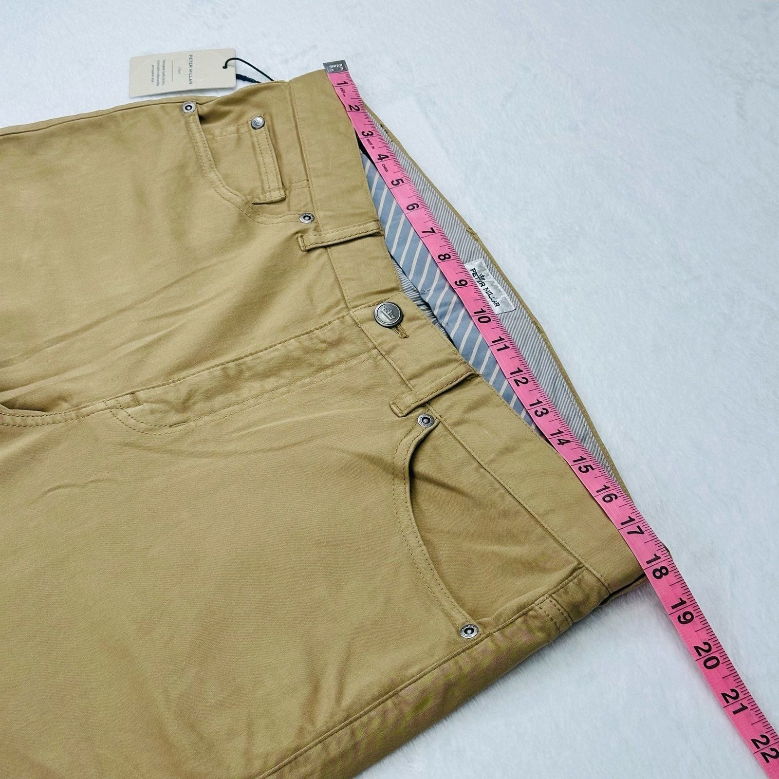Peter Millar Peter Millar Men’s Crown Khaki Modal Golf Pants 35 W (35x33) Size US 35 - 11 Thumbnail