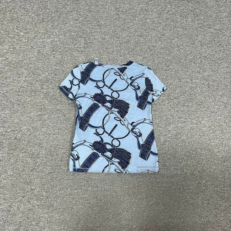 Hermes Hermes Printed Short-Sleeve T-Shirt Size XS / US 0-2 / IT 36-38 - 2 Thumbnail