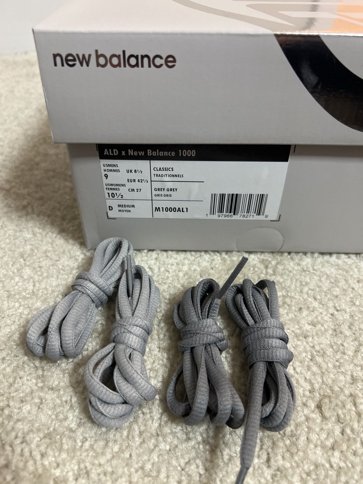 Aime Leon Dore × New Balance New Balance 1000 x ALD Grey Size US 9 / EU 42 - 9 Thumbnail