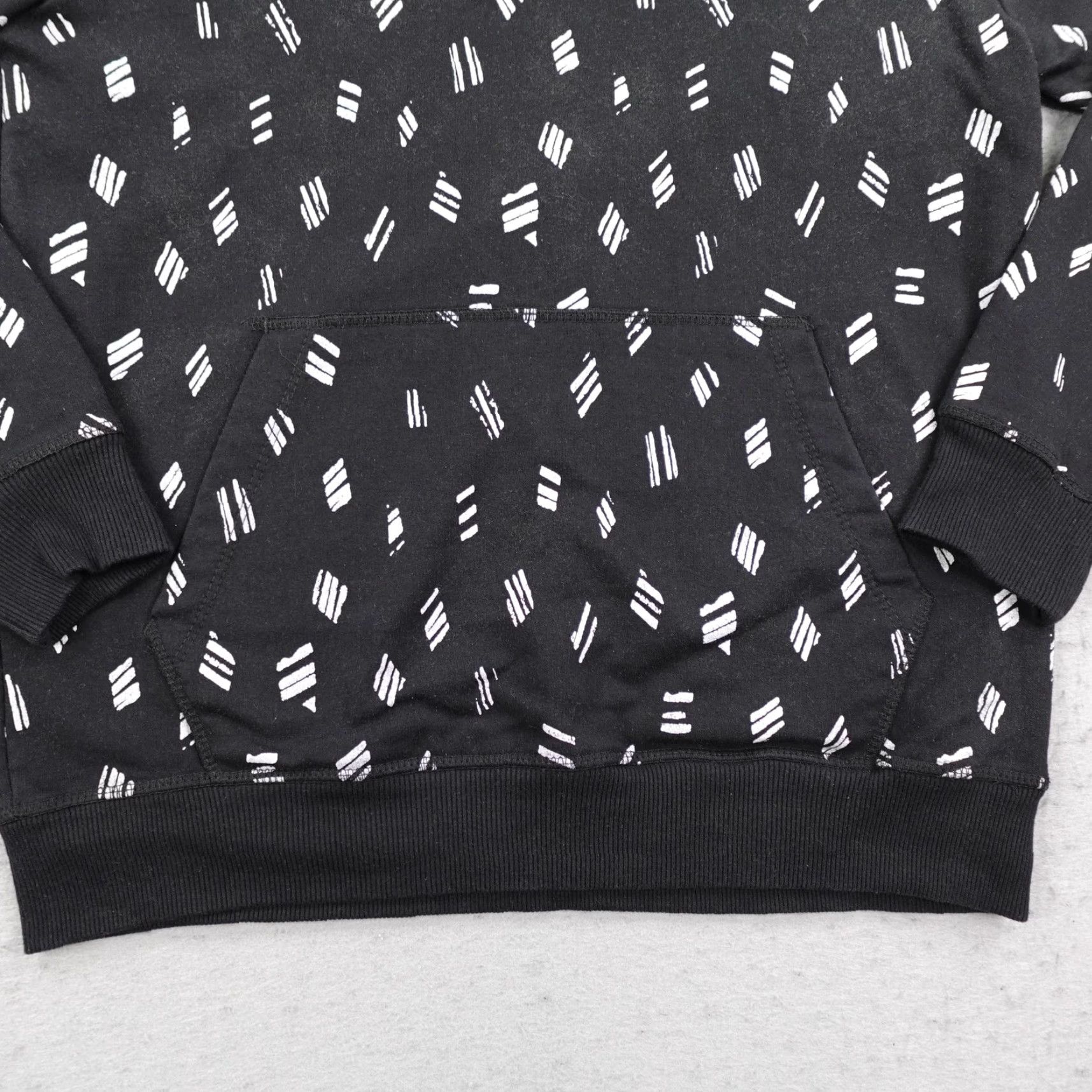 Volcom Volcom Hoodie Mens Small Black All Over Print AOP Pullover Sweatshirt Skater Size US S / EU 44-46 / 1 - 4 Thumbnail