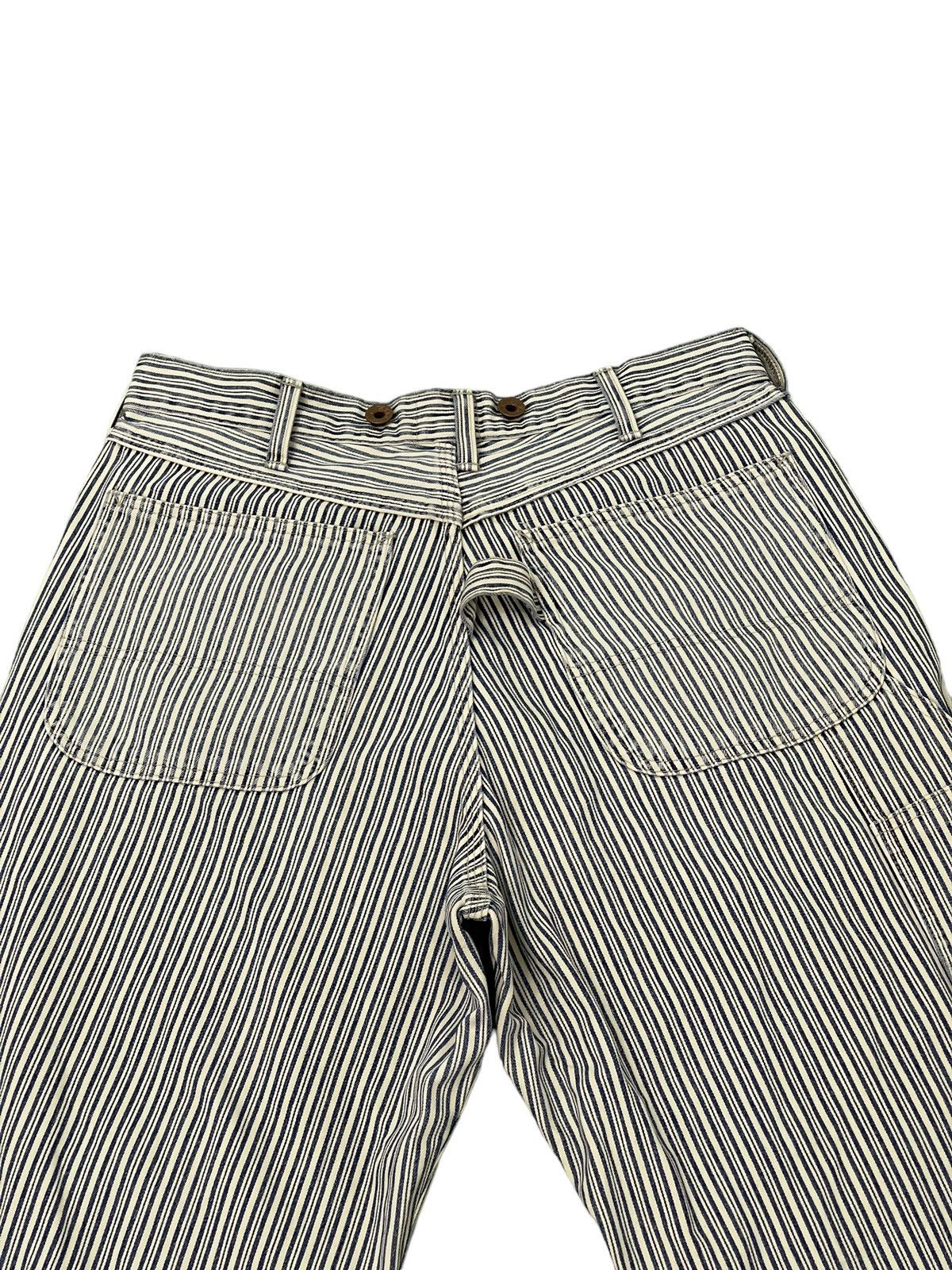 Japanese Brand Carpenter Jeans Hickory Blue Way Japan Wide Loose 7🟦7 Size US 30 / EU 46 - 6 Thumbnail