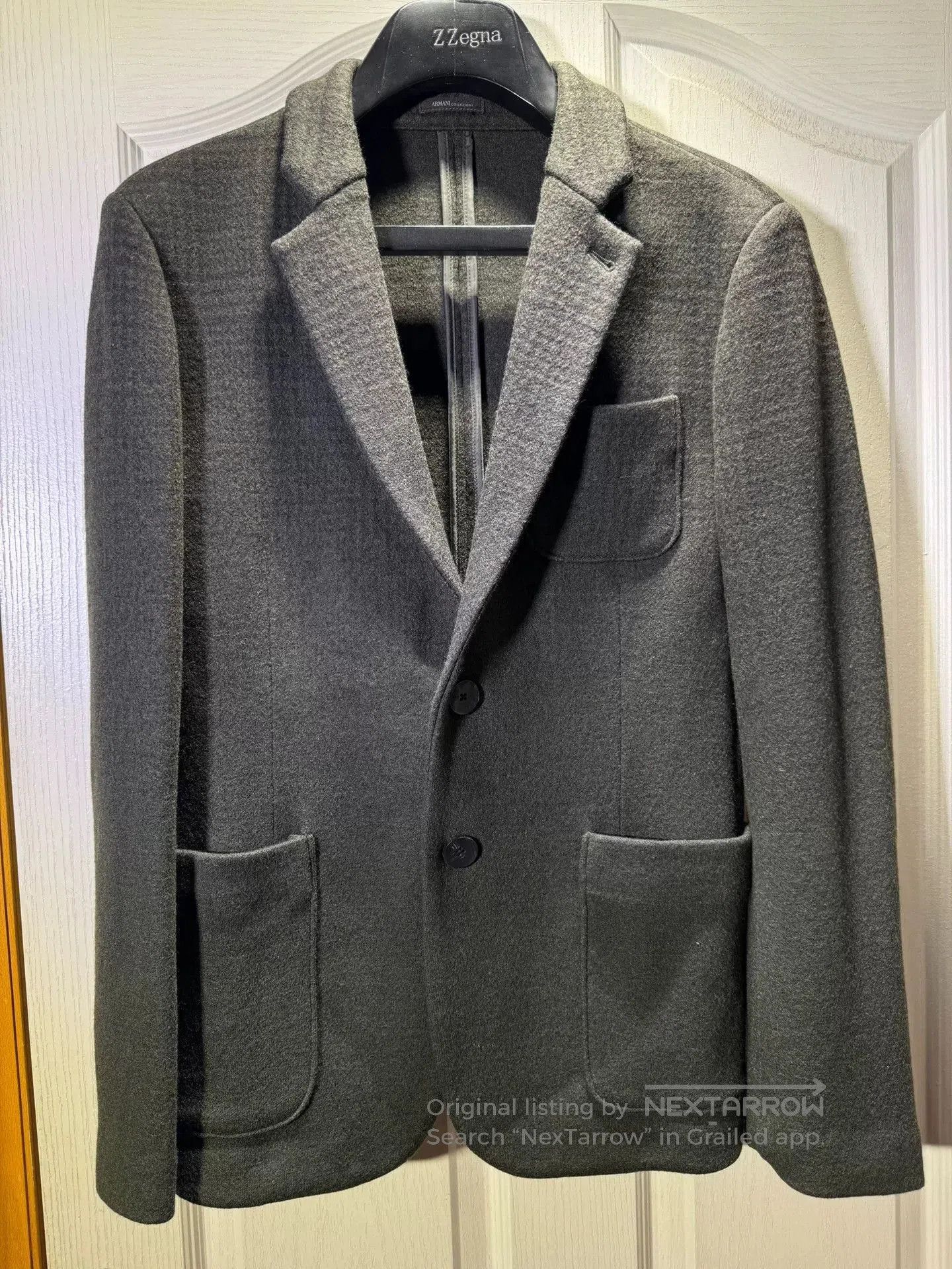 Armani Armani Men's Business Casual Wool Blazer. Size US M / EU 48-50 / 2 - 1 Thumbnail
