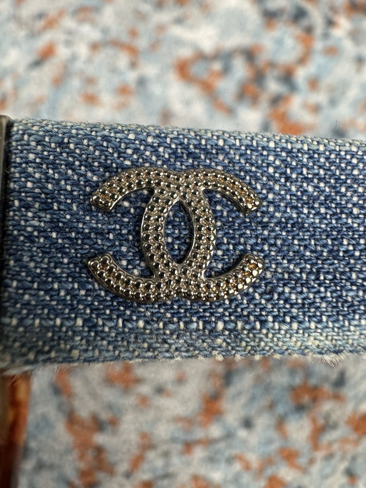 Chanel Rare Vintage 00s Chanel 5162 tortoise denim sunglasses Size ONE SIZE - 6 Thumbnail