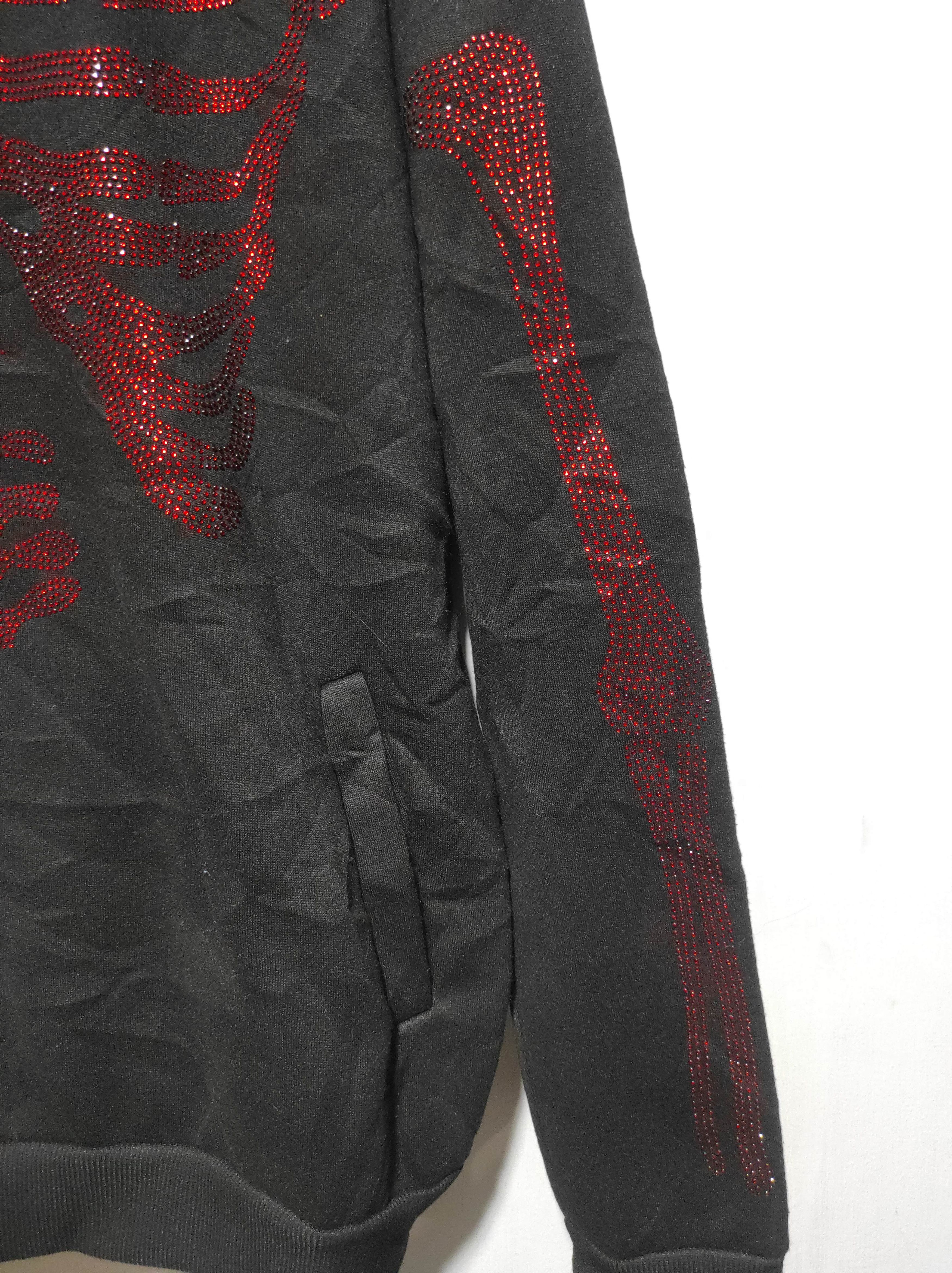 Hysteric Glamour Skull Half Zip Fur Hoodie IfSixWasNine LGB style Size US M / EU 48-50 / 2 - 6 Thumbnail