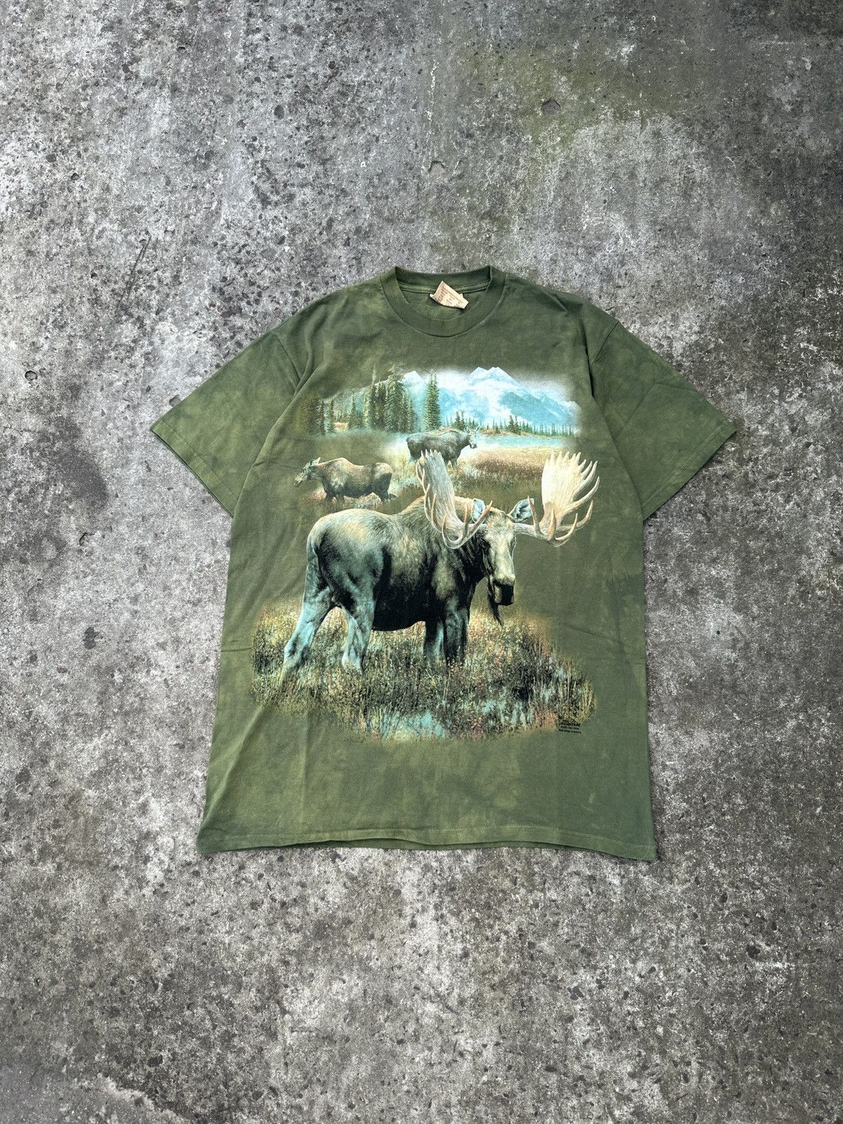 The Mountain The Mountain Elk 2001 Logo t-shirt Streetwear USA Rare L Size US L / EU 52-54 / 3 - 1 Thumbnail
