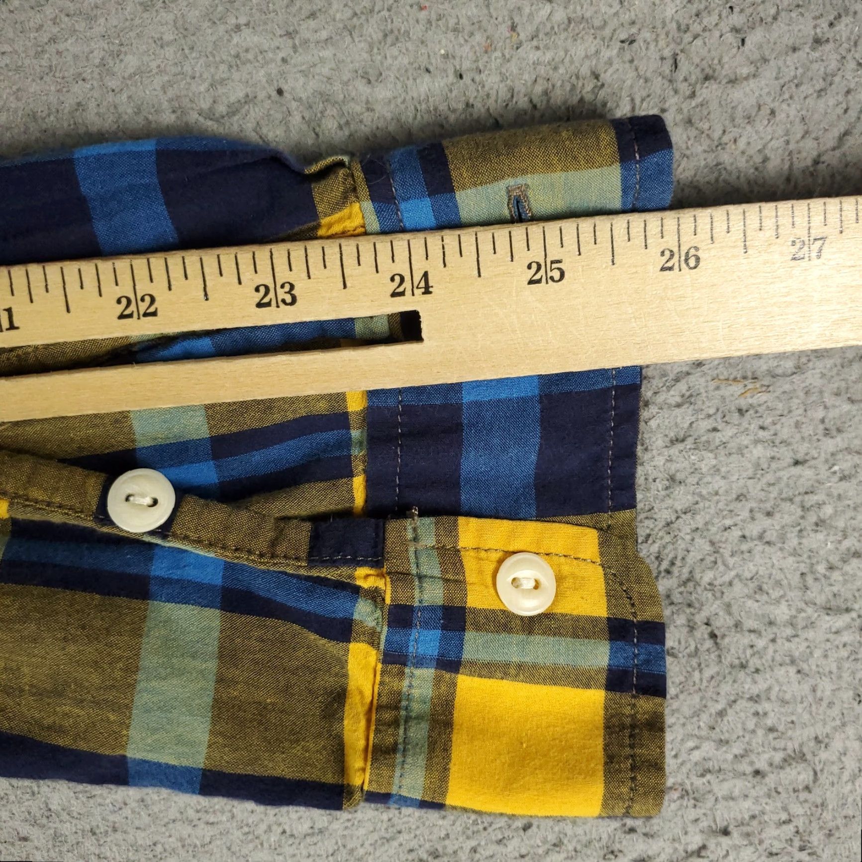 Ralph Lauren Denim & Supply Ralph Lauren Shirt Mens M Blue Plaid Long Sleeve Button Up Size US M / EU 48-50 / 2 - 6 Thumbnail