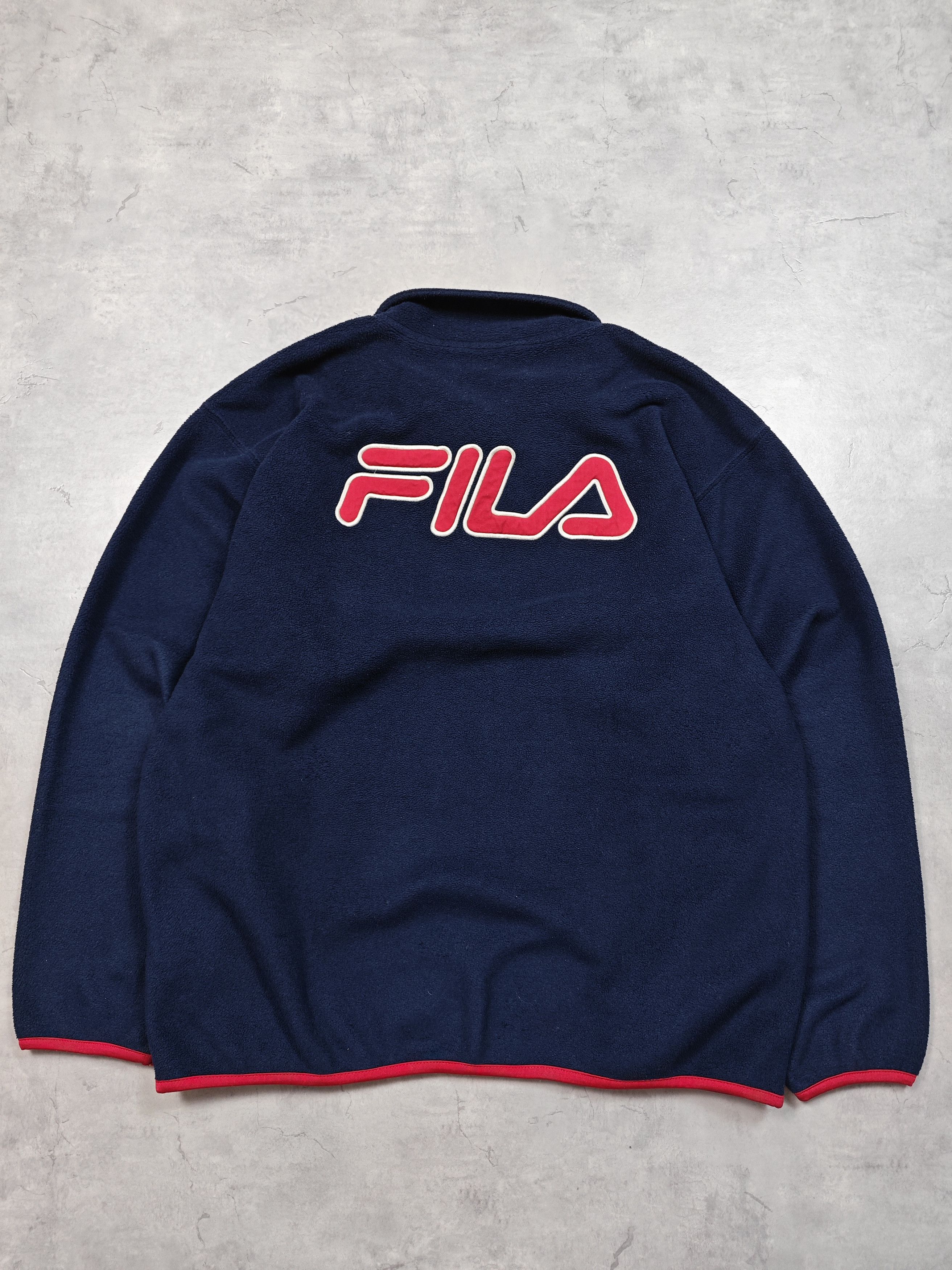 Fila Fila Vintage Fleece Jacket Size US L / EU 52-54 / 3 - 7 Thumbnail