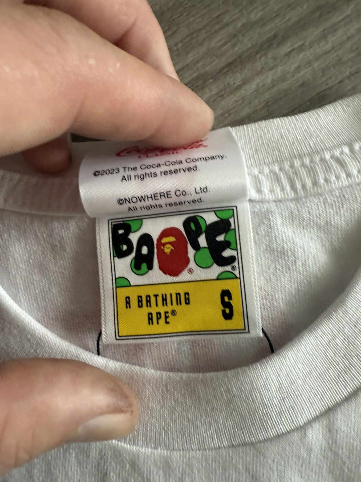 Bape Bape x Coca Cola Always cool tee Size US S / EU 44-46 / 1 - 7 Thumbnail