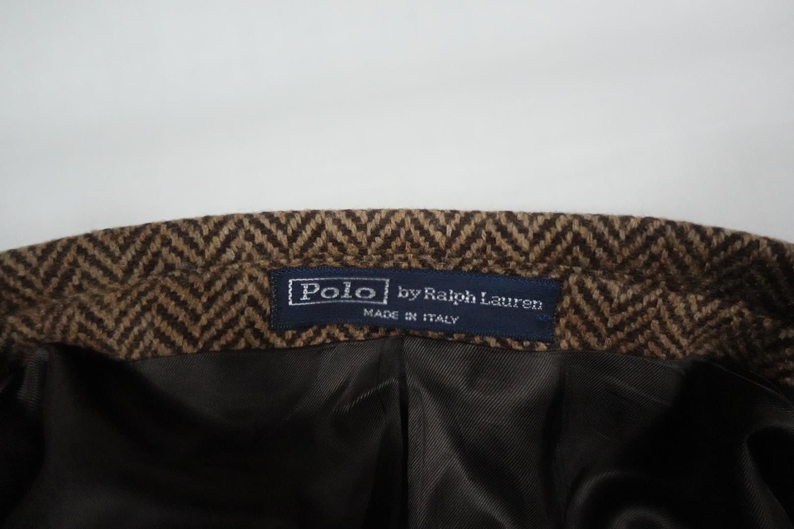 Polo Ralph Lauren Polo Ralph Lauren Blazer Jacket Coat Herringbone Tweed 40R Size 40R - 3 Thumbnail