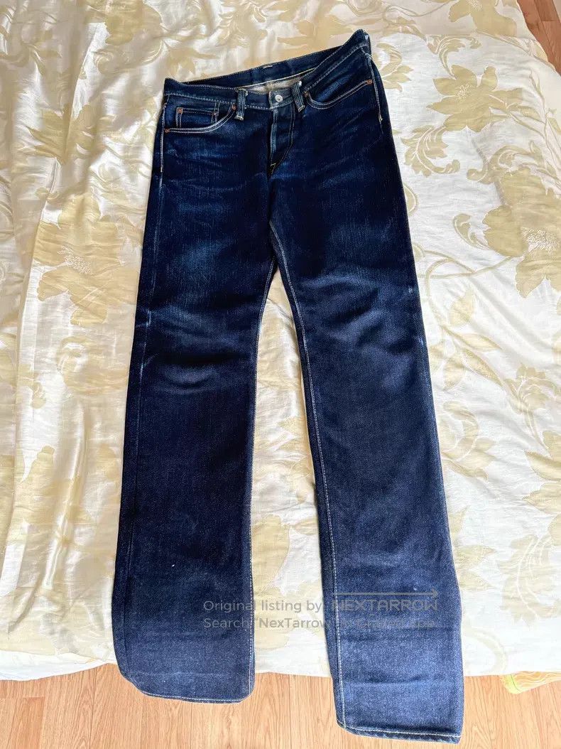 Iron Heart Iron Heart Heavy red-eared primary-colored jeans Size US 32 / EU 48 - 1 Thumbnail