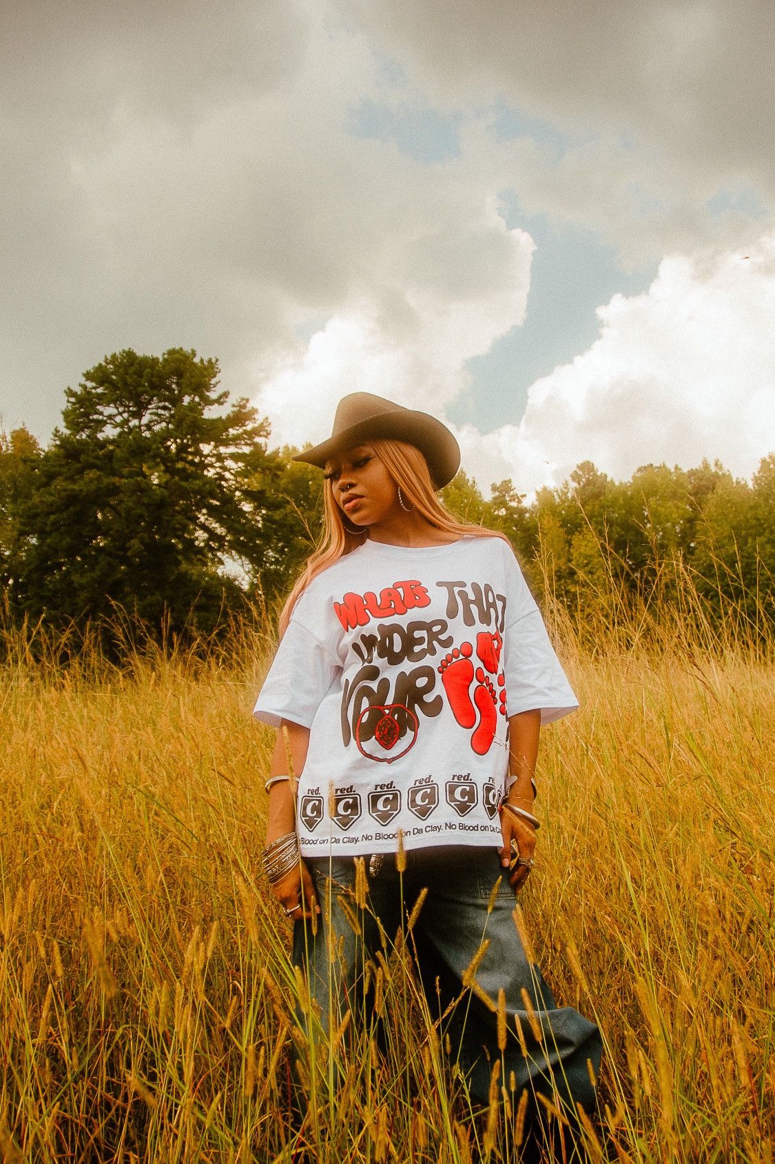 Other Red Clay ‘WTUYF’ T-Shirt (S) (White) Size US S / EU 44-46 / 1 - 6 Thumbnail