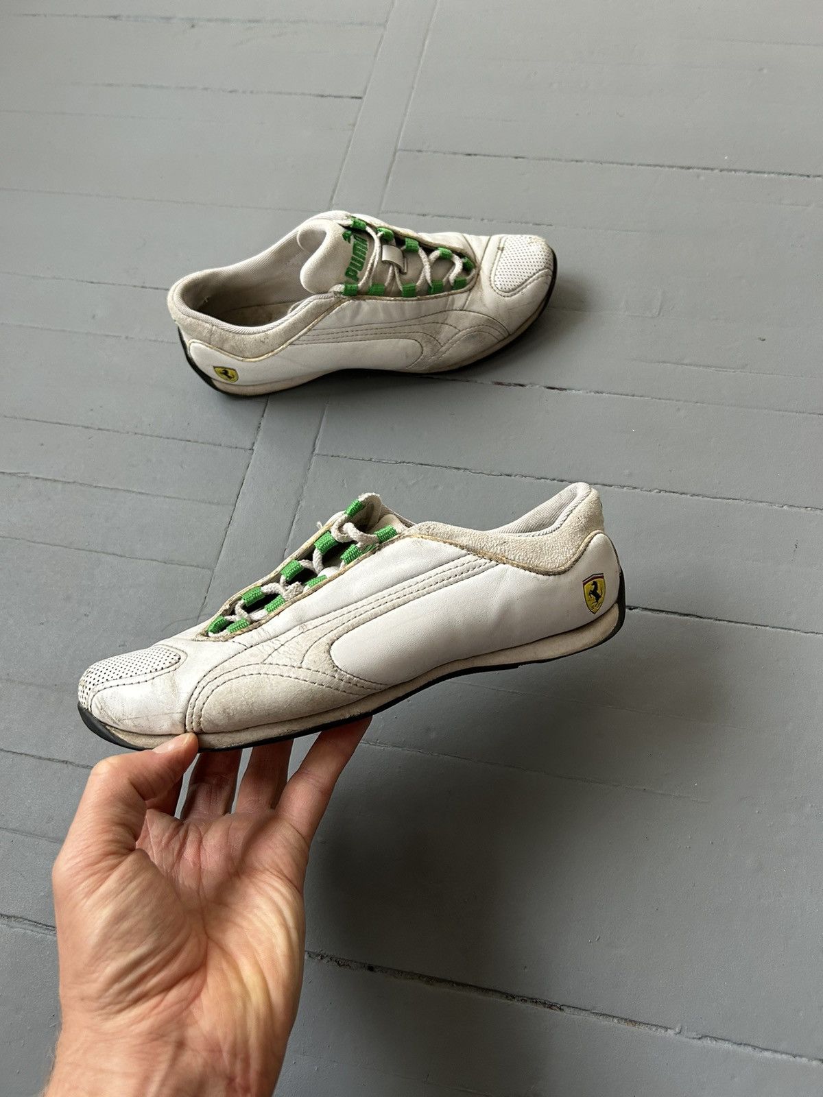 Ferrari × Puma Puma Ferrari leather sneakers vintage Size US 8 / IT 38 - 4 Thumbnail