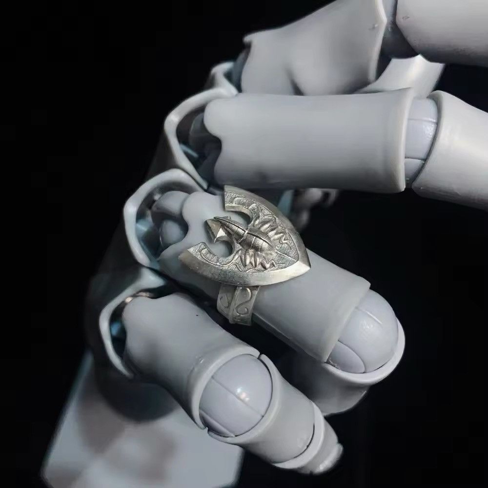 Jewelry Metal Gothic Giorno Giovanna Adjustable Ring Size ONE SIZE - 1 Thumbnail