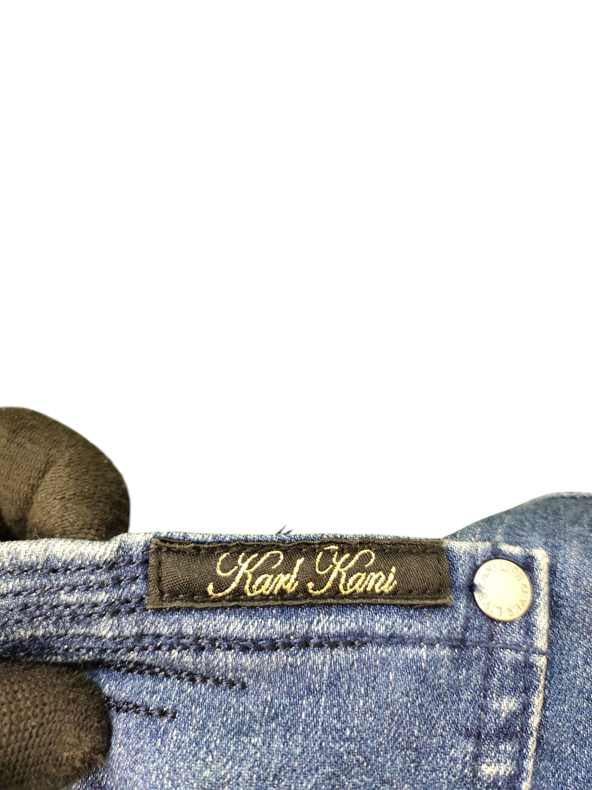 Karl Kani Vintage Karl Kani Distress Moto Biker Denim Pants Size US 30 / EU 46 - 6 Thumbnail