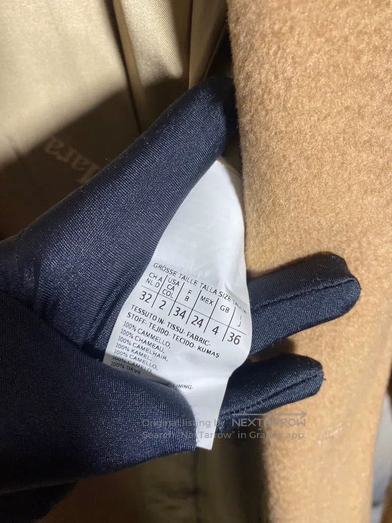 Max Mara Max Mara Camel Hair Belted Coat Size XS / US 0-2 / IT 36-38 - 4 Thumbnail
