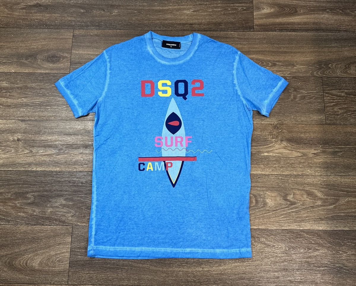Designer × Dsquared2 DSQUARED2 Surf Camp Logo Size XL Made in Italy Size US XL / EU 56 / 4 - 5 Thumbnail