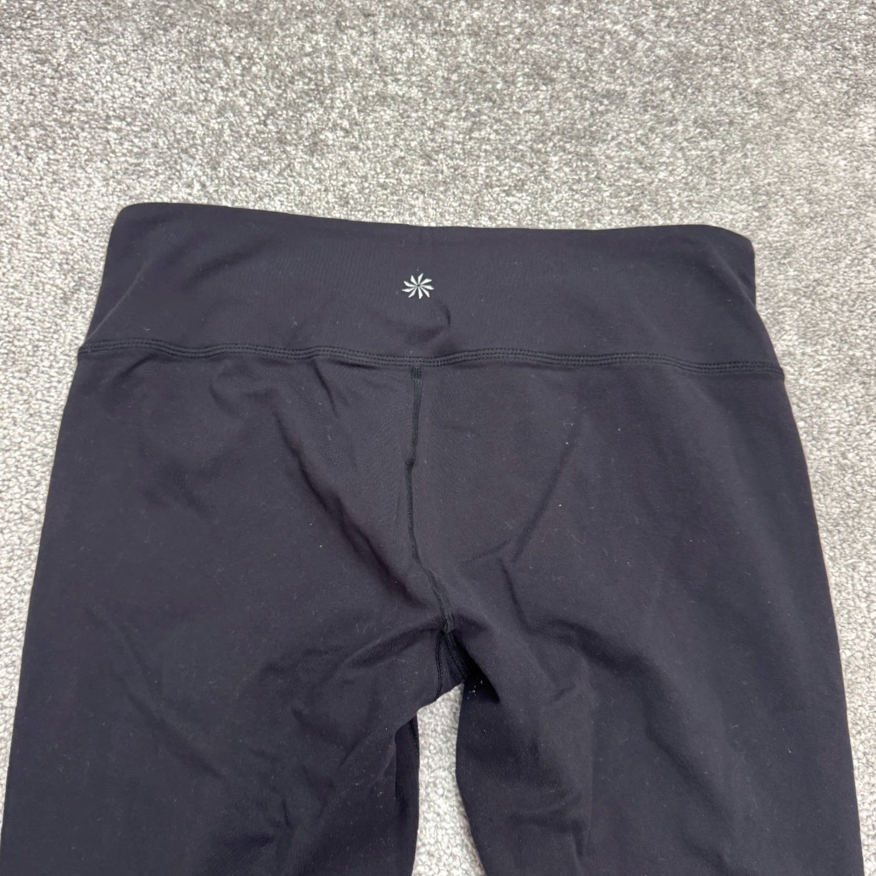 Athleta VINTAGE Athleta Compression Leggings Womens Medium Black Activewear Skinny Ankle Gym Yoga Size 32" / US 10 / IT 46 - 3 Thumbnail