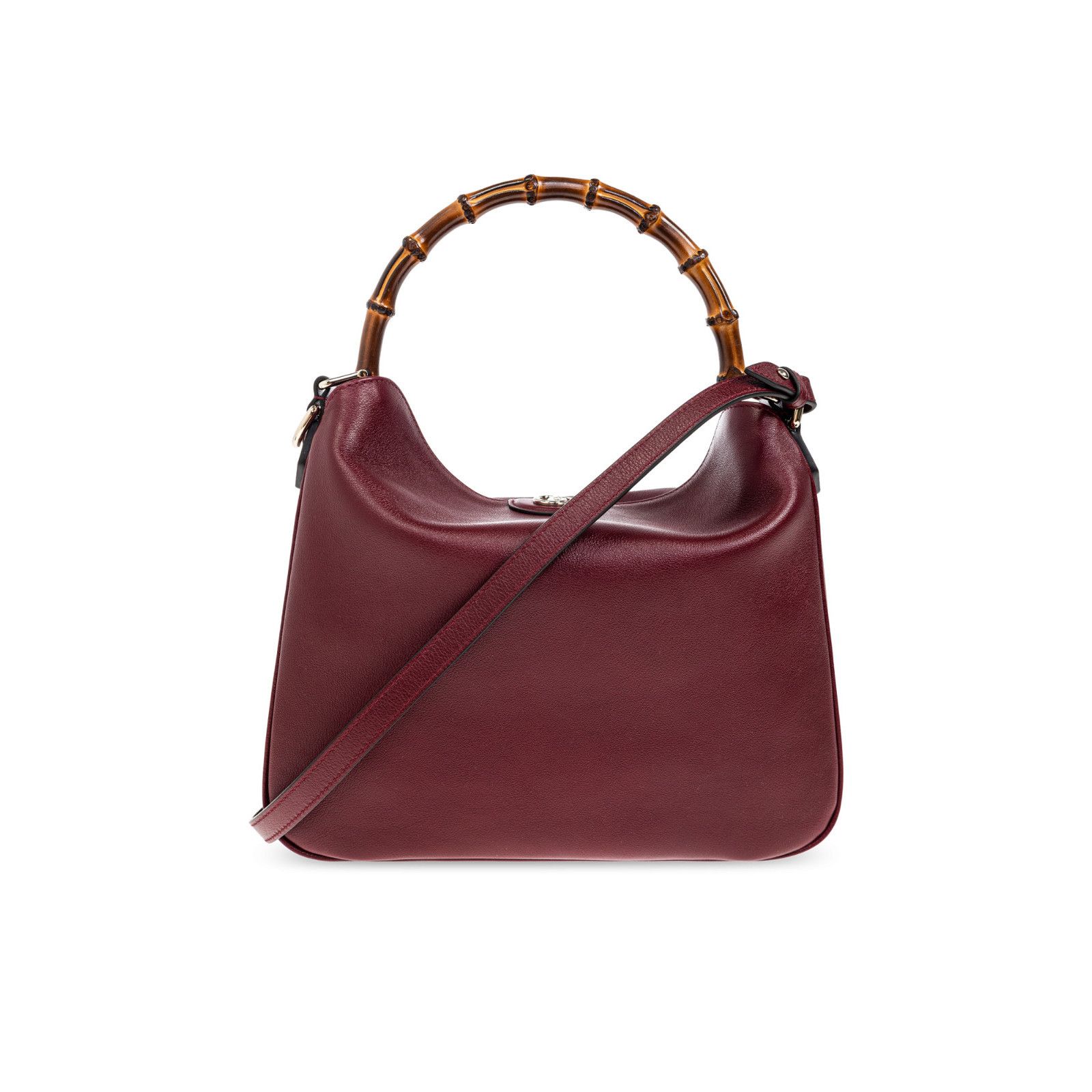 Gucci GUCCI Diana Medium Red Leather Shoulder Bag New & Authentic Size ONE SIZE - 1 Thumbnail