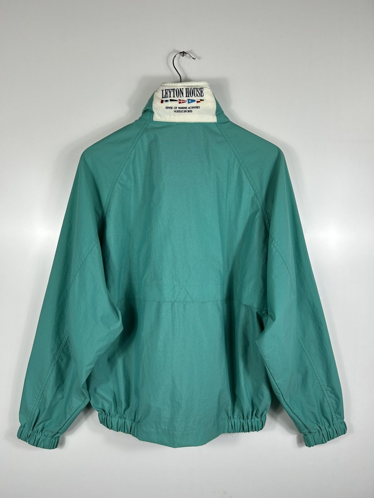 Versus × Vintage ⚡️Vintage Leyton House Zipper Bomber Jacket Size US L / EU 52-54 / 3 - 13 Thumbnail