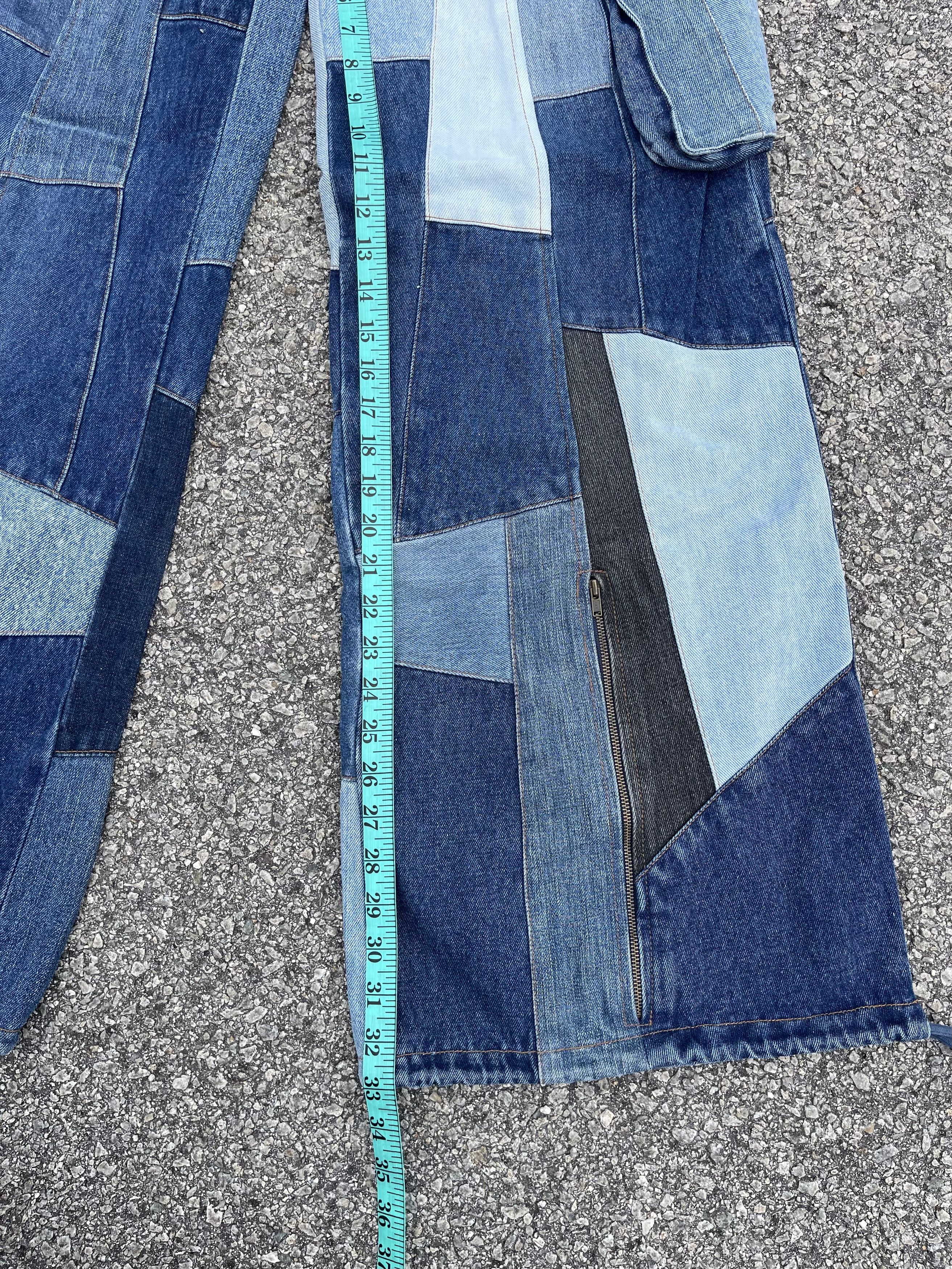 JNCO × Marc Ecko Baggy Patchwork Cargo Pocket Size US 31 - 10 Thumbnail