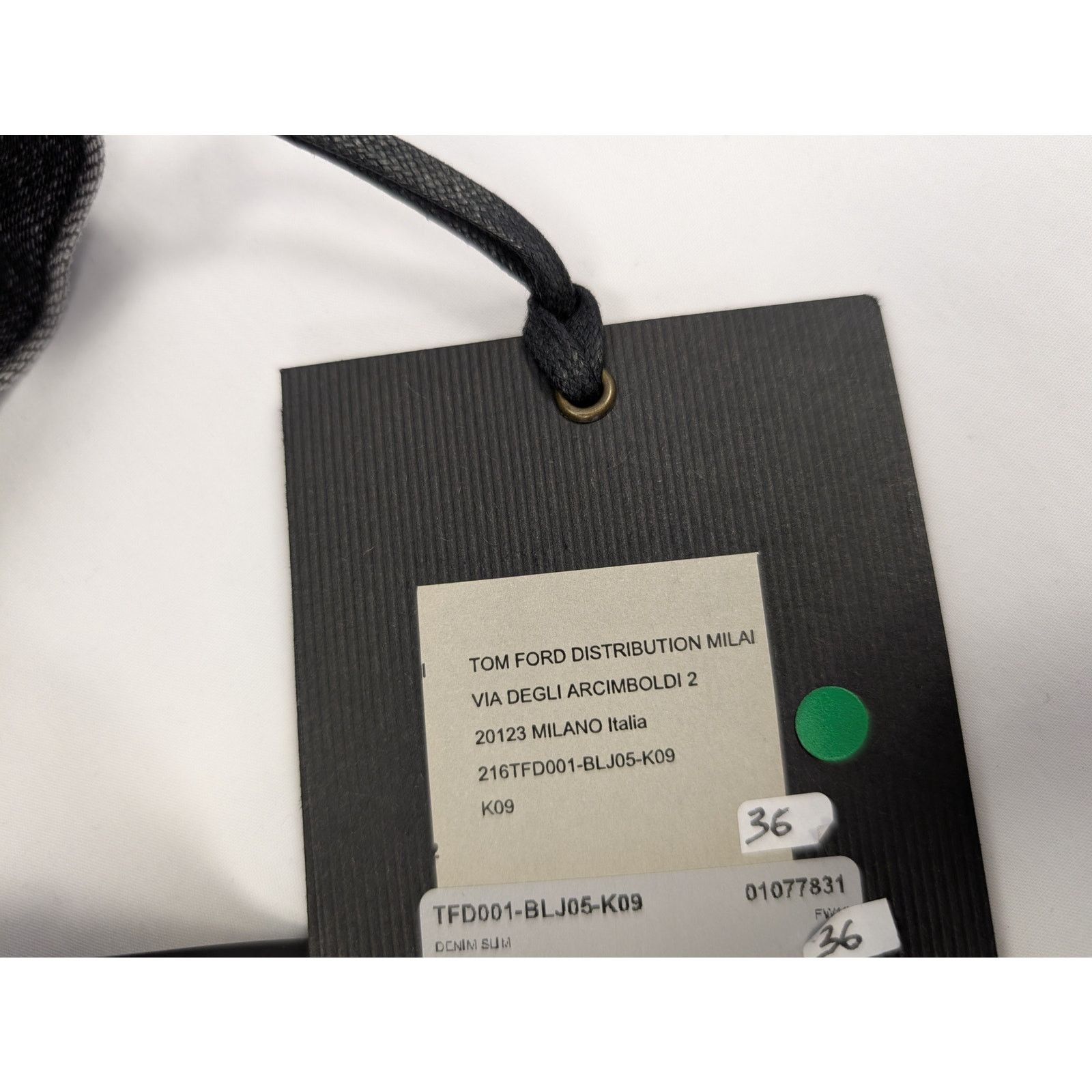 Tom Ford o1rshd1 Denim Slim Jean in Black Size US 36 / EU 52 - 24 Thumbnail