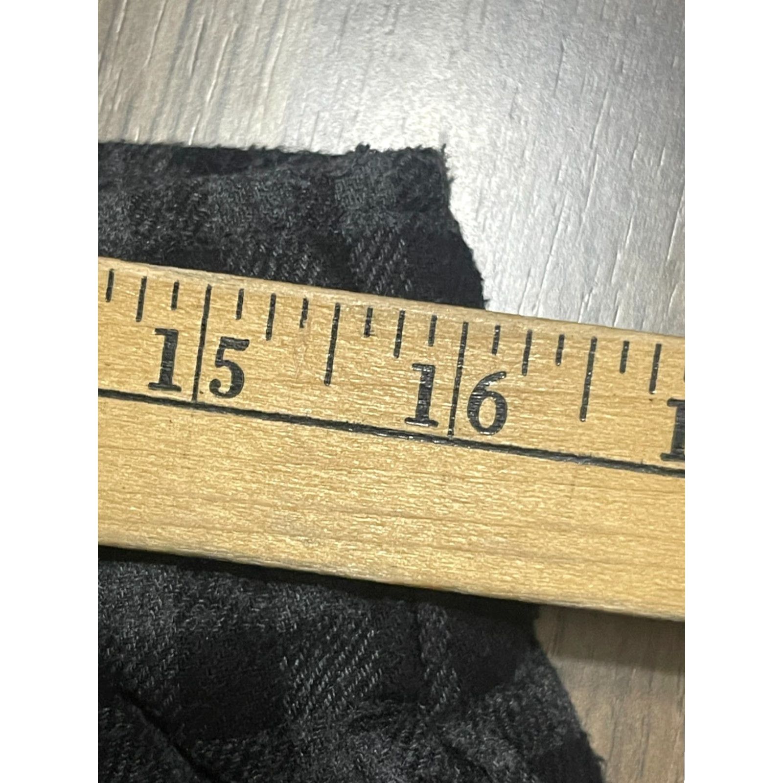 Croft & Barrow Croft & Barrow Pants Mens Size Medium Gray Black Plaid Waist Drawstring Lounge Pants Mens Size US 31 - 4 Thumbnail