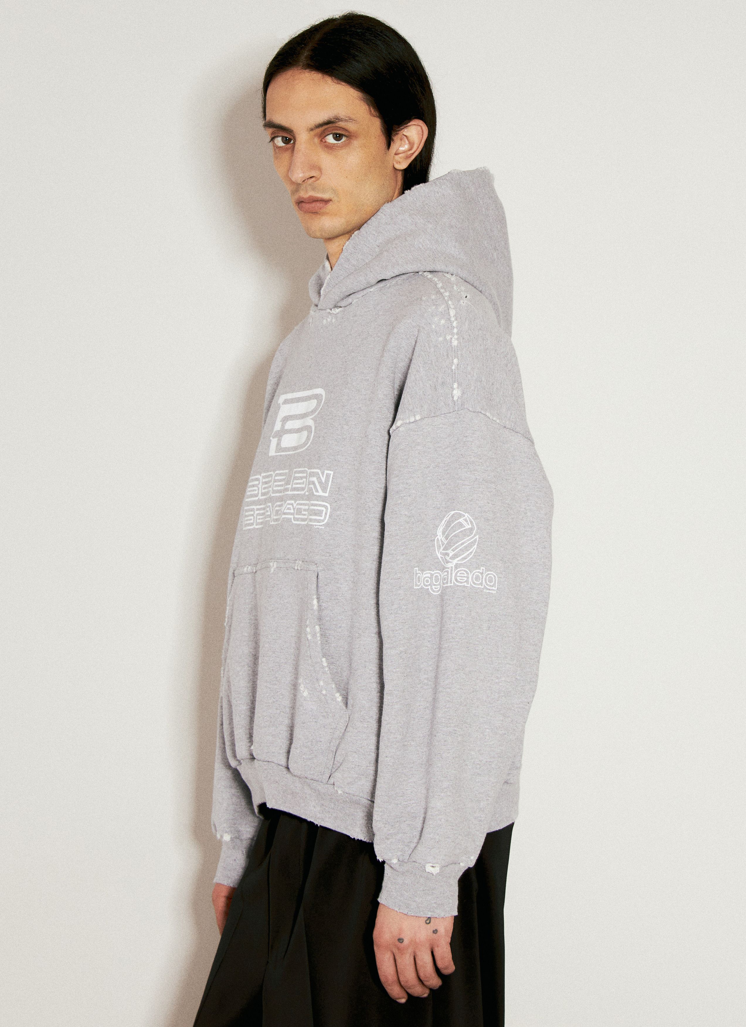 o1tr1nto0725 Medium Fit Hoodie in Heather Grey