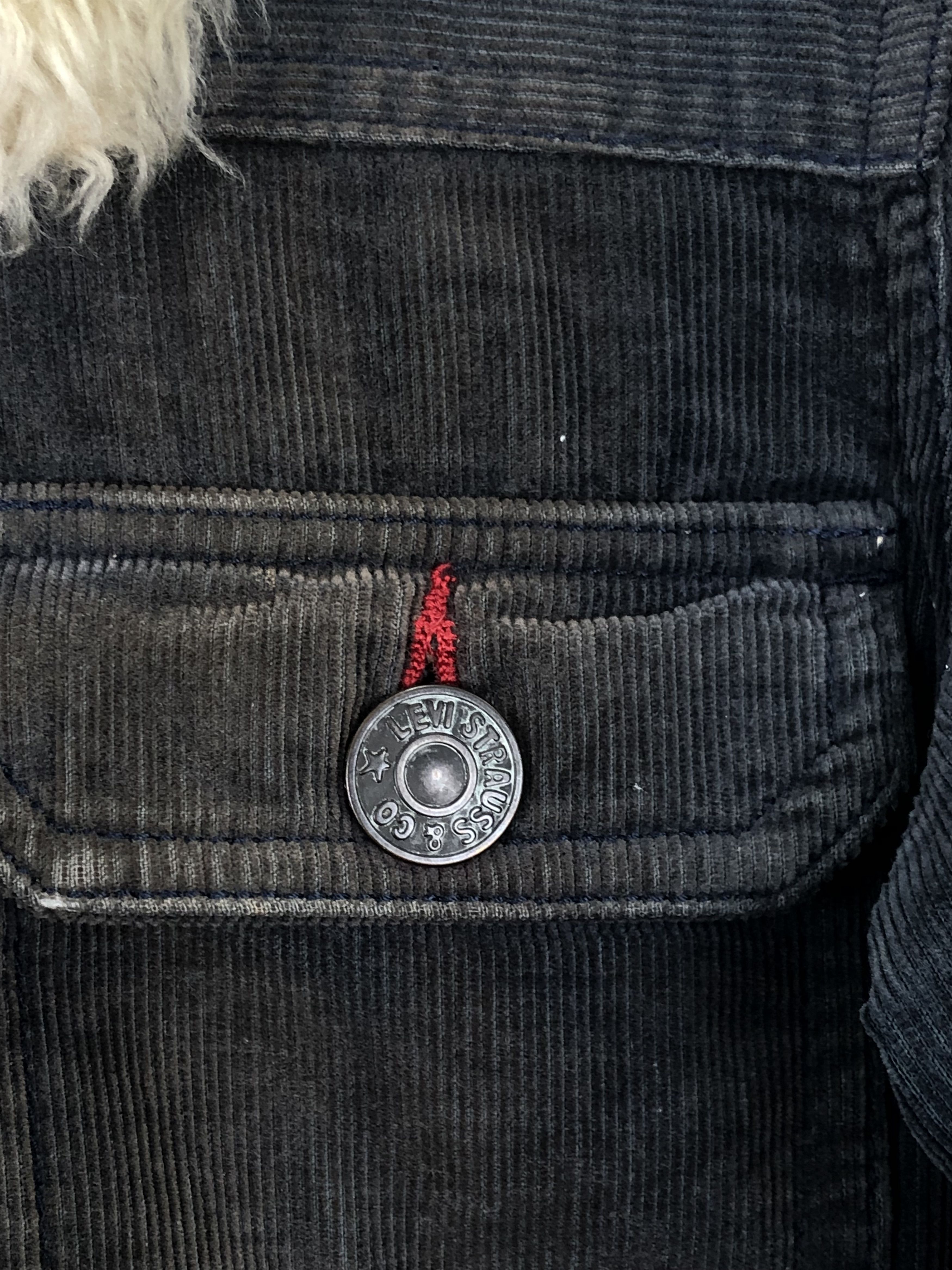 Levi's Vintage Levis Redloop Denim Sherpa Velvet Jacket J0736 Size US M / EU 48-50 / 2 - 11 Thumbnail