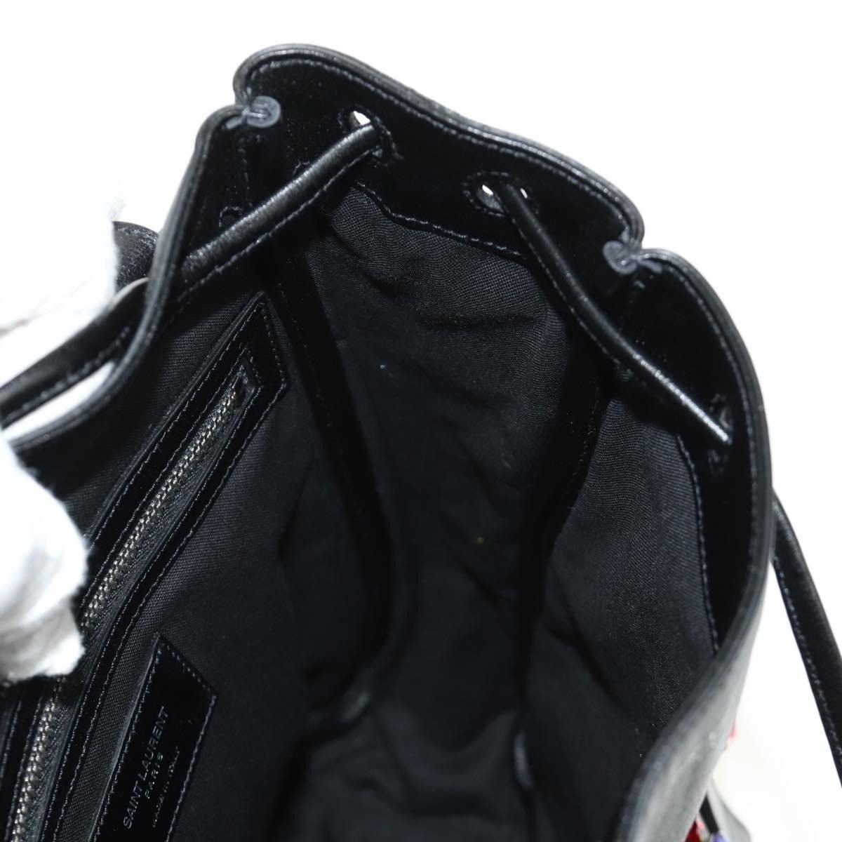 Saint Laurent Paris Saint Laurent-Backpack Black Leather Backpack Size ONE SIZE - 2 Thumbnail