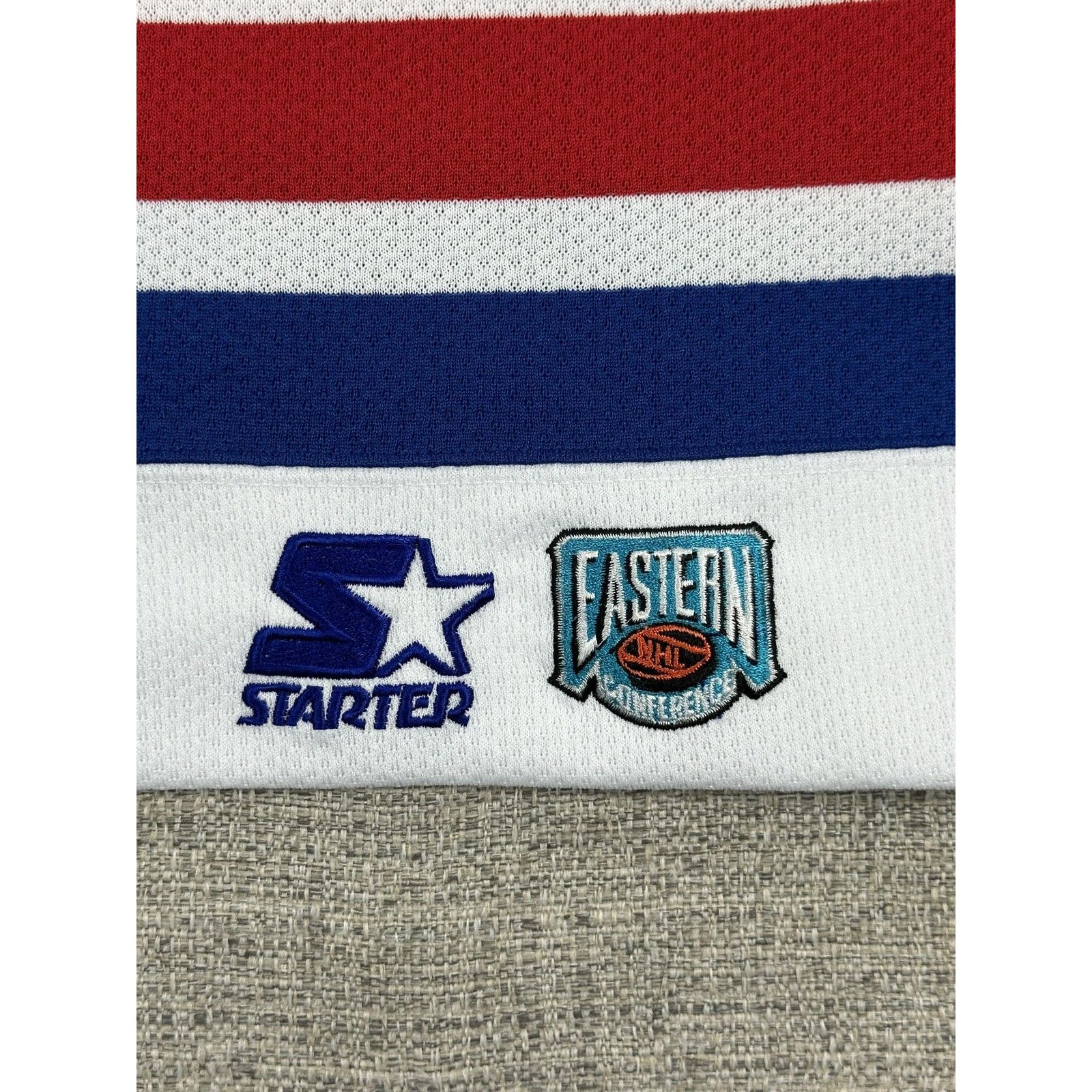 Starter New York Rangers Jersey Mens Large White NHL Hockey Starter Size US L / EU 52-54 / 3 - 12 Thumbnail