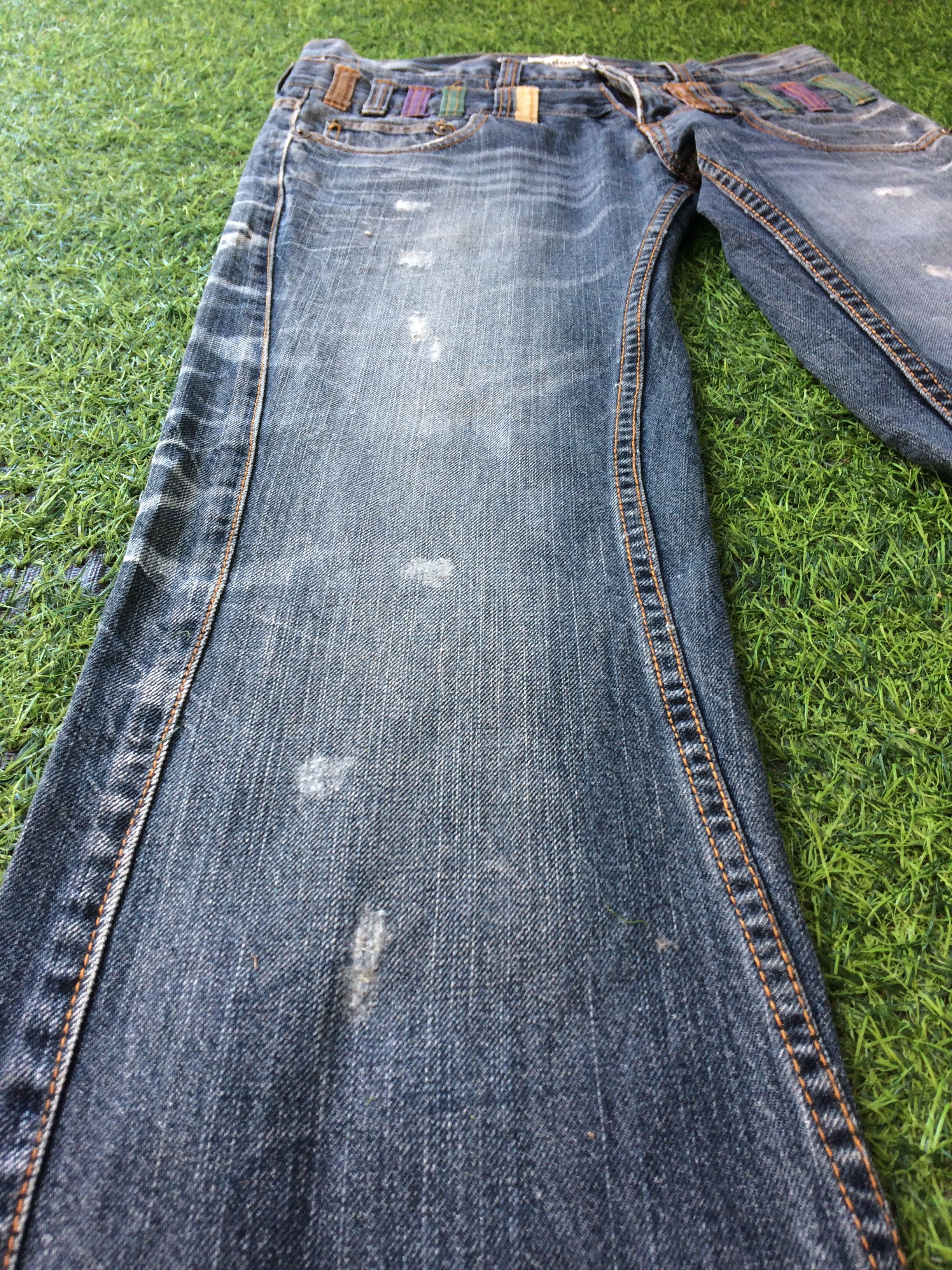 Japanese Brand Nylaus Japanese Double Waist Jean #D-529 Size US 28 / EU 44 - 7 Thumbnail
